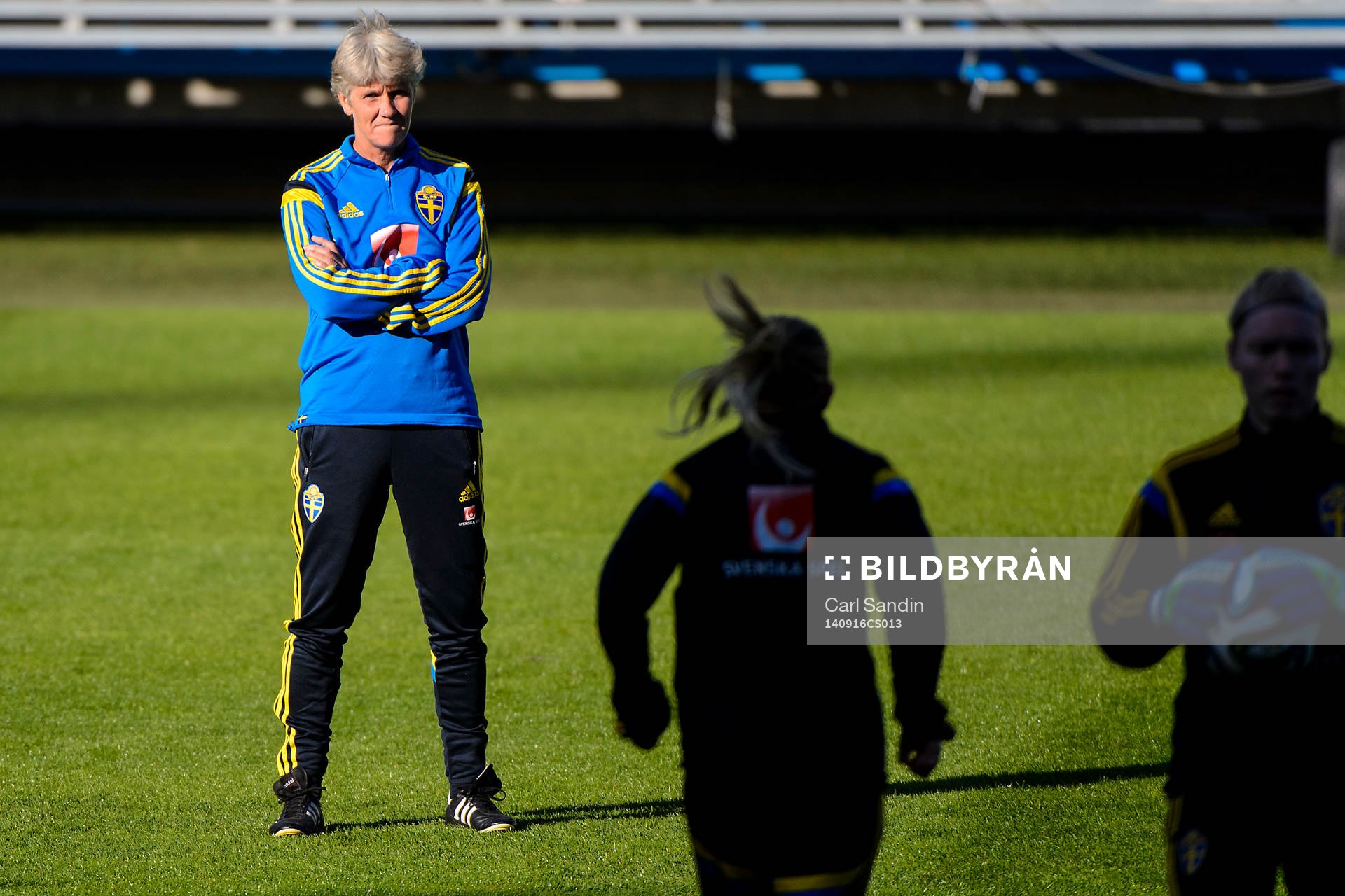Förbundskapten Pia Sundhage