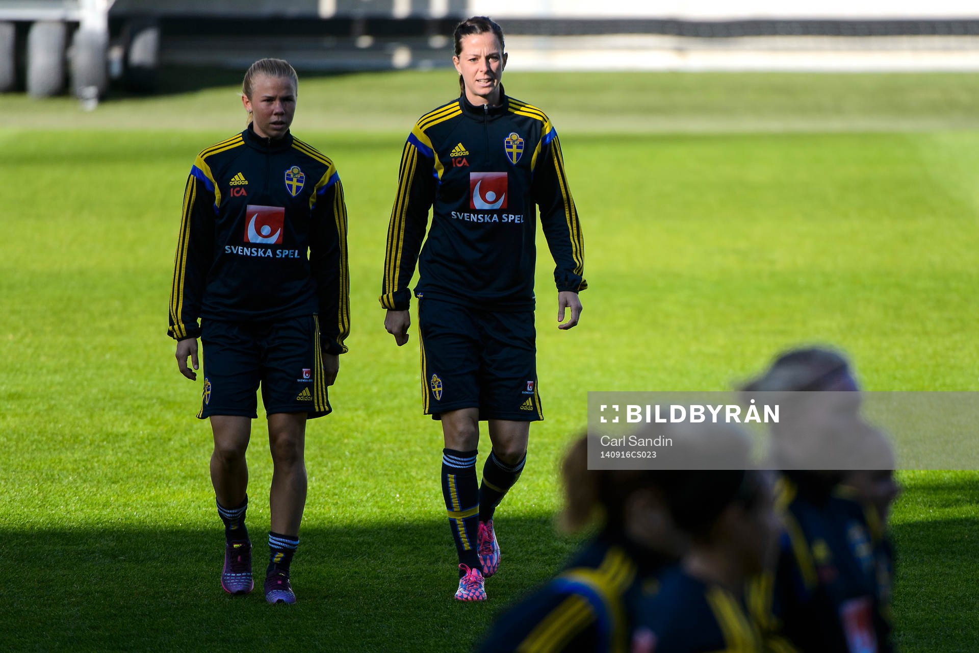 Jessica Samuelsson och Lotta Schelin