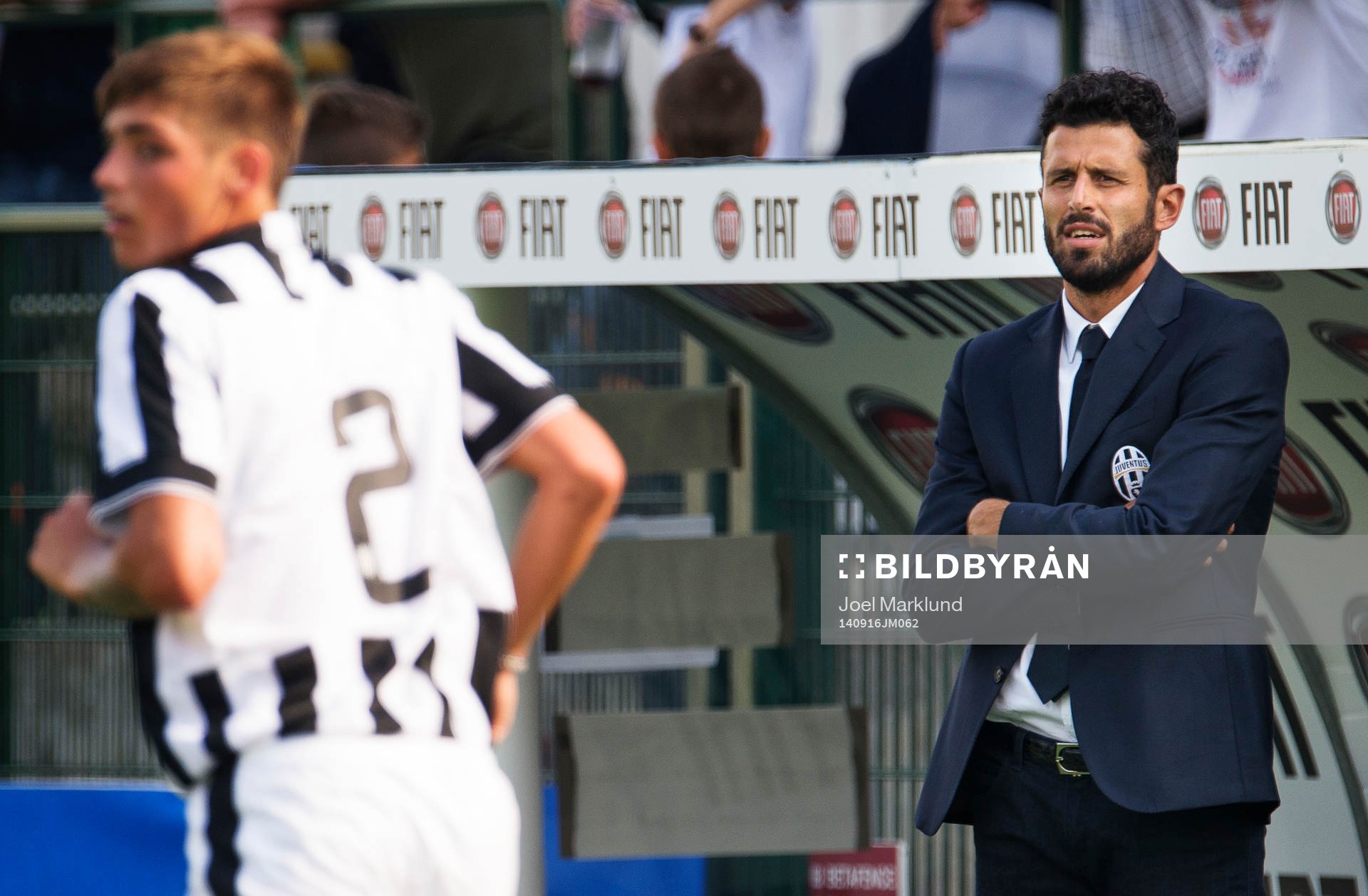 Juventus tränare Fabio Grosso