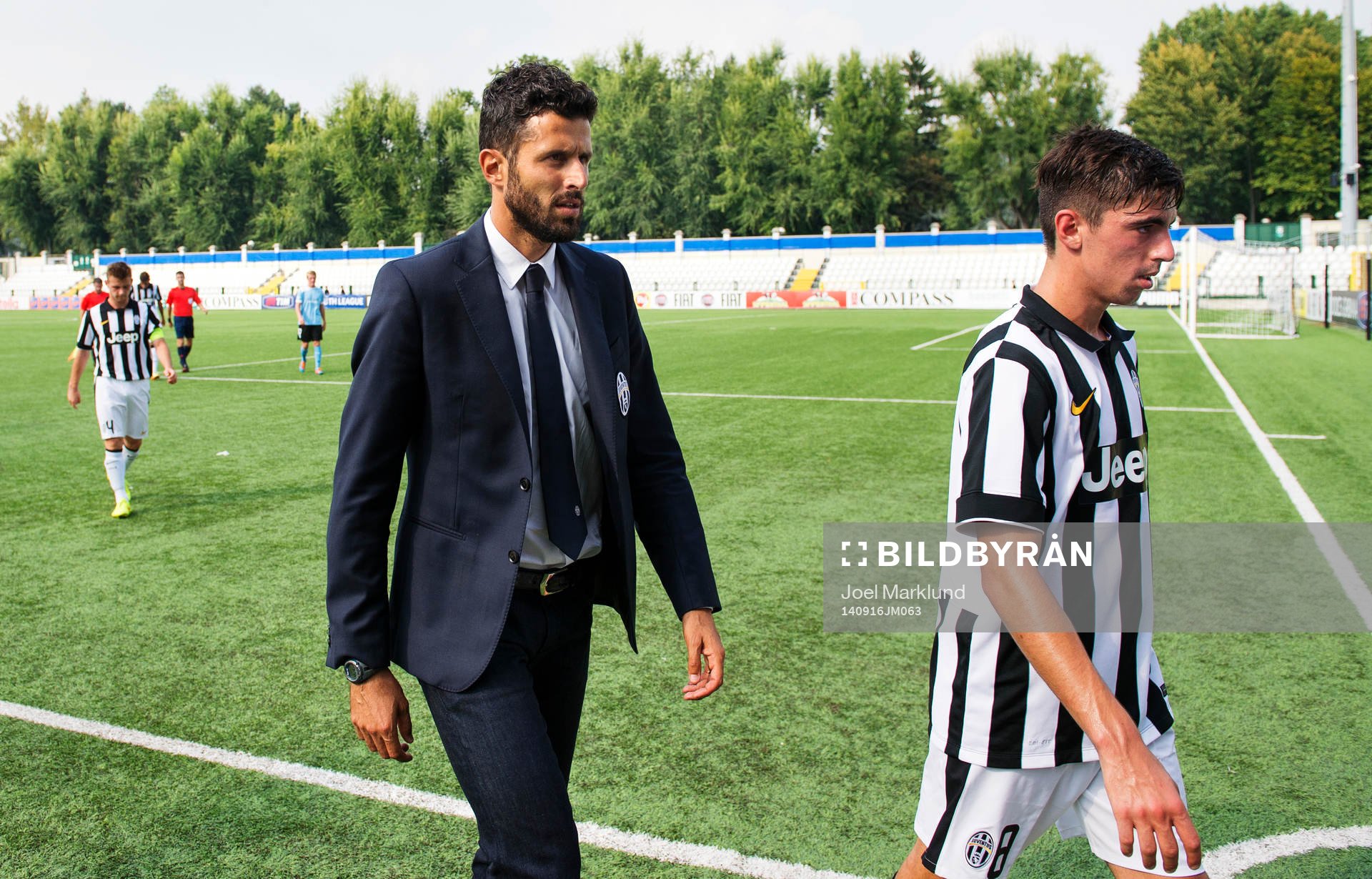 Juventus tränare Fabio Grosso