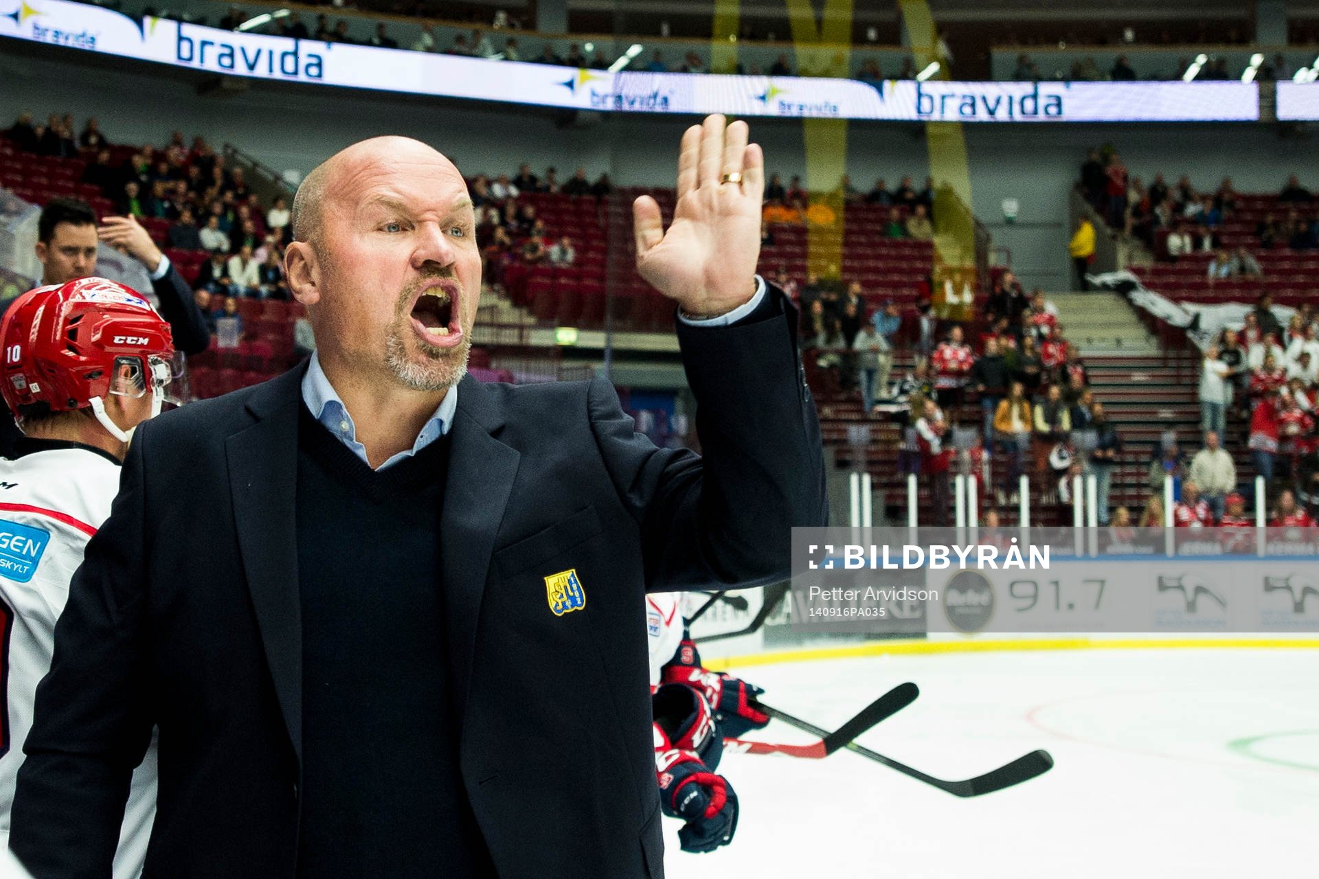 Södertäljes tränare Jan Karlsson