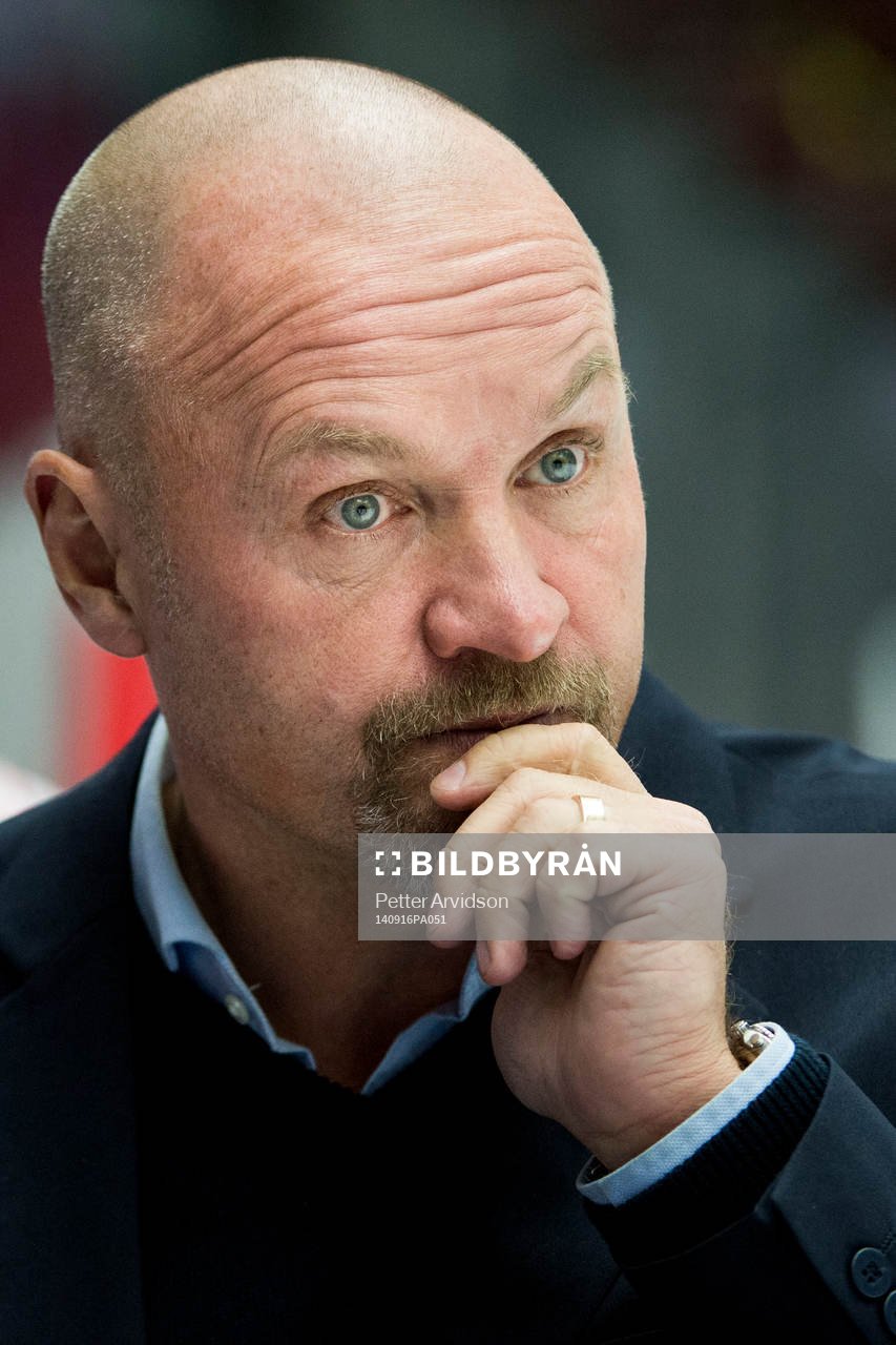 Södertäljes tränare Jan Karlsson