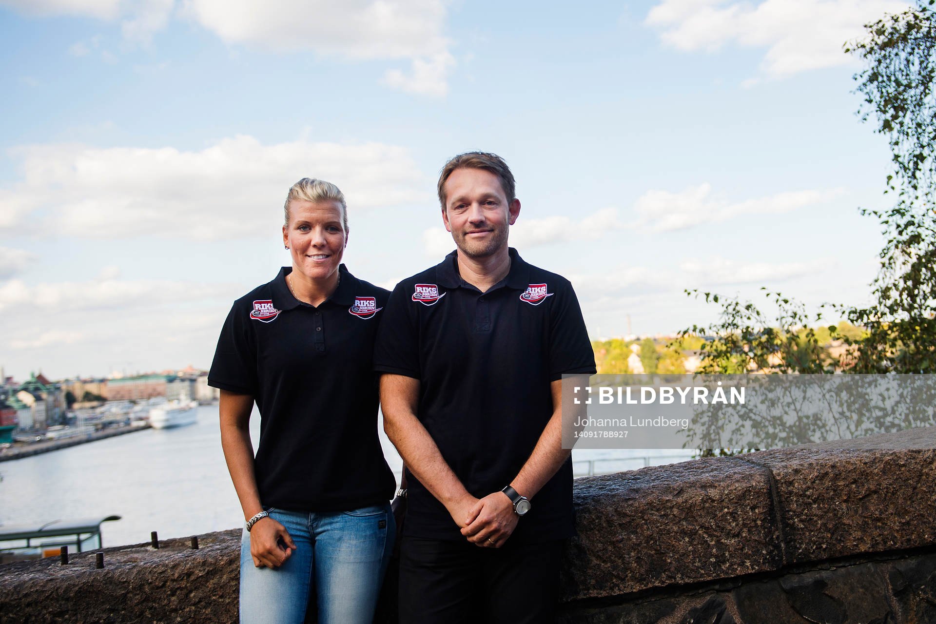 s Helene Martinsen och tränare Stefan af Bjuhr