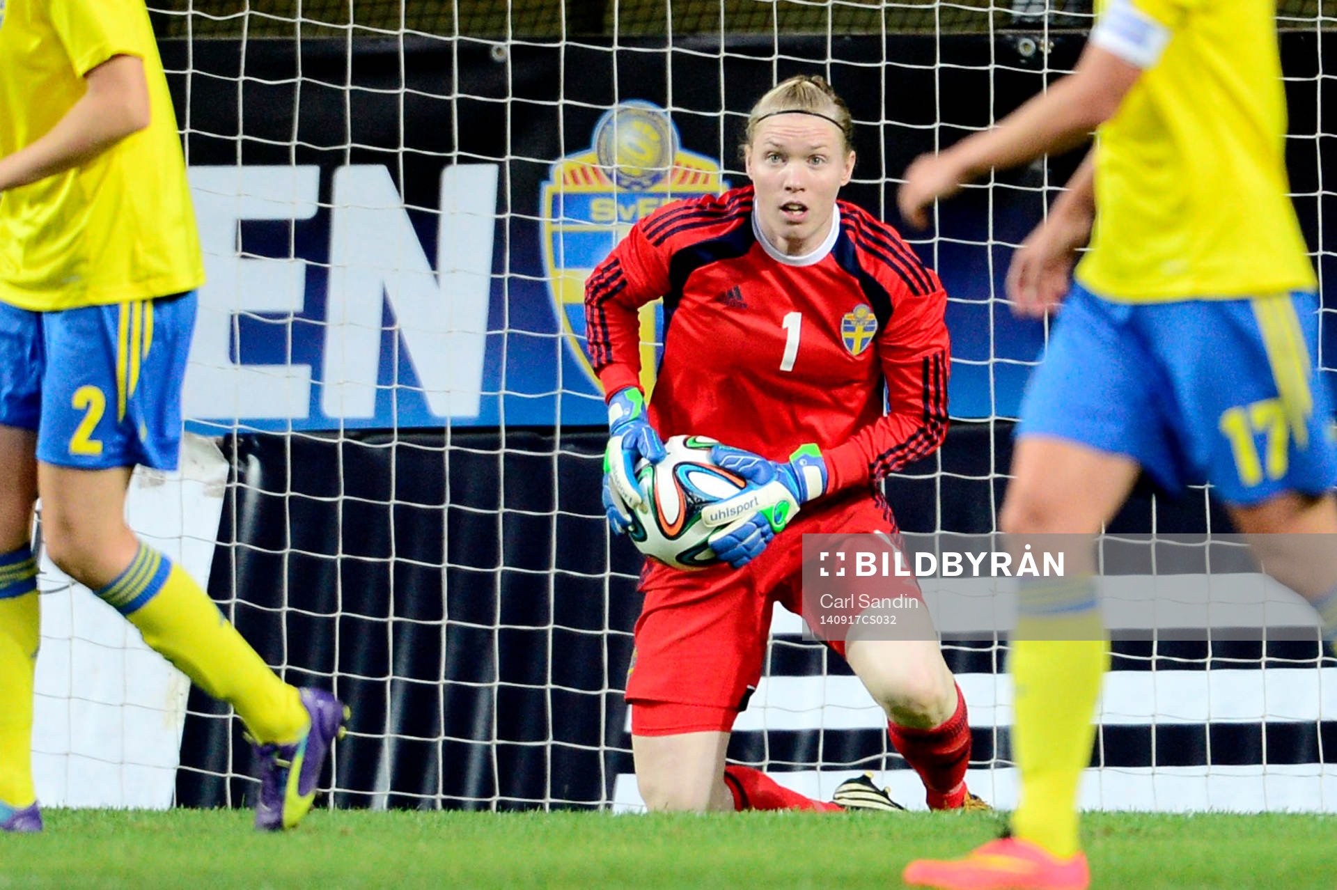 Sveriges målvakt Hedvig Lindahl