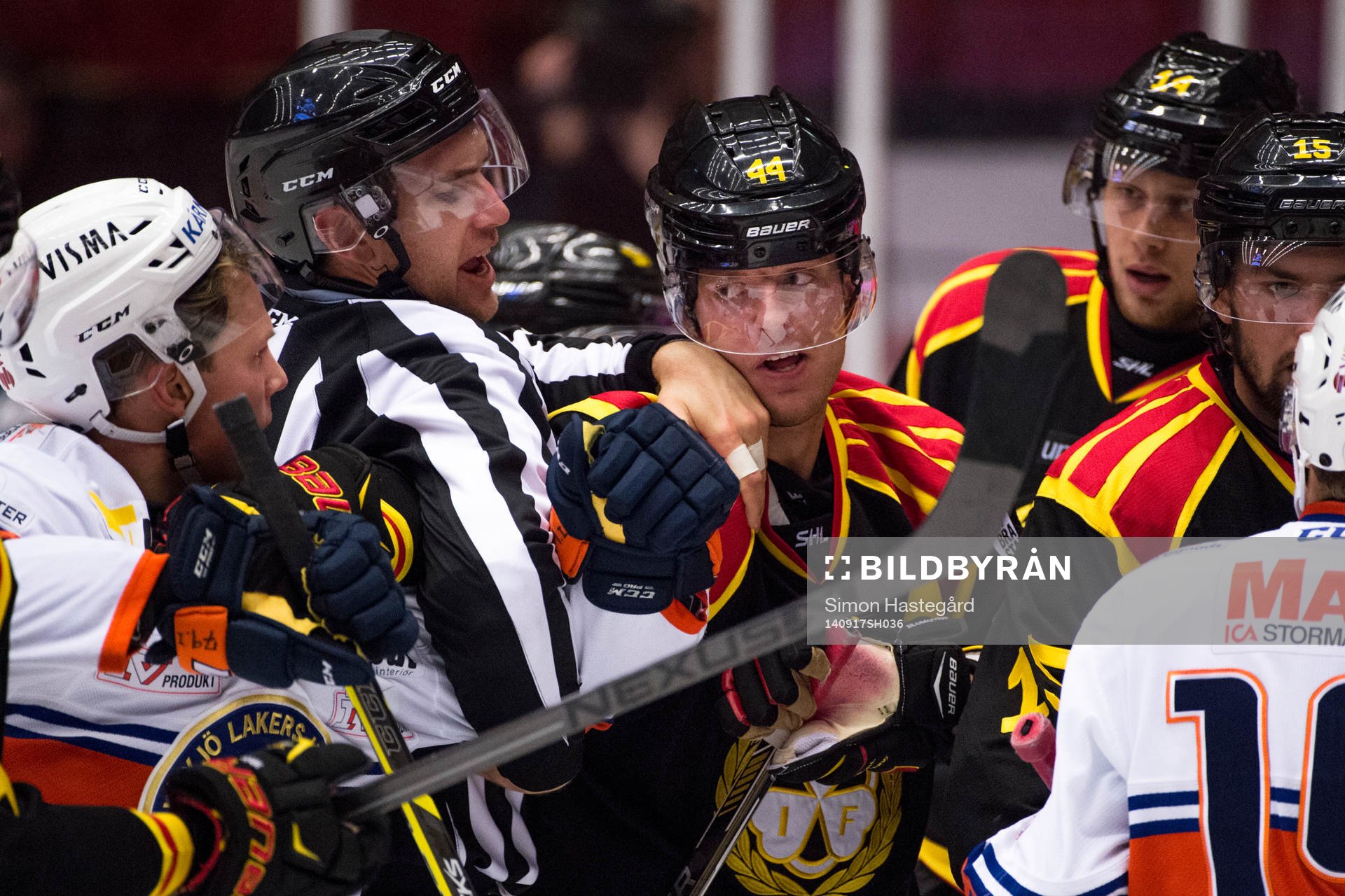 Brynäs Jacob Blomqvist hamnade i bråk