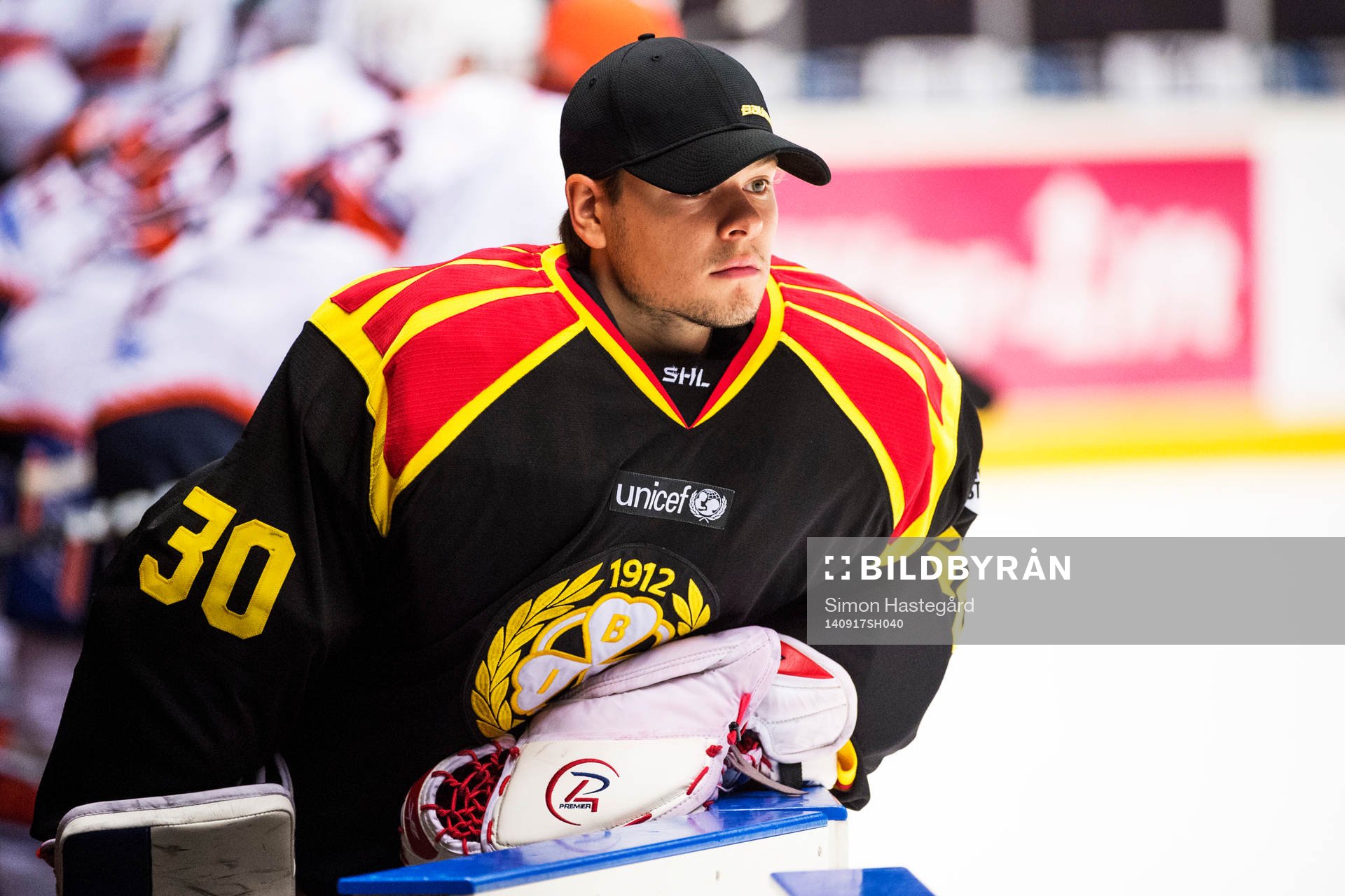 Christoffer Bengtsberg var reservmålvakt för Brynäs