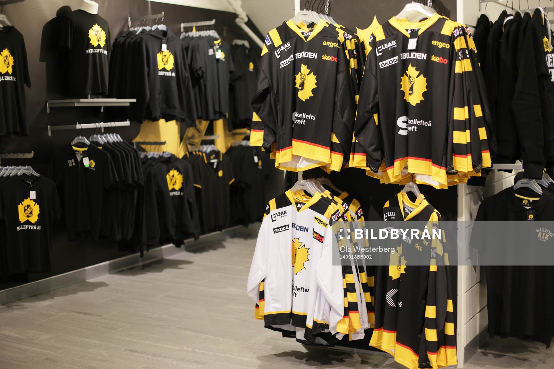 Skellefteås matchtröjor i shopen
