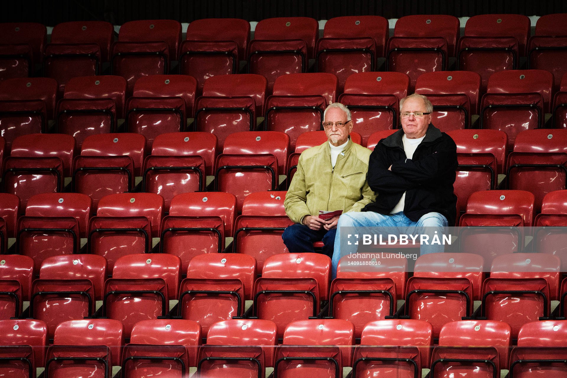Publik inne i Metallåtervinning arena