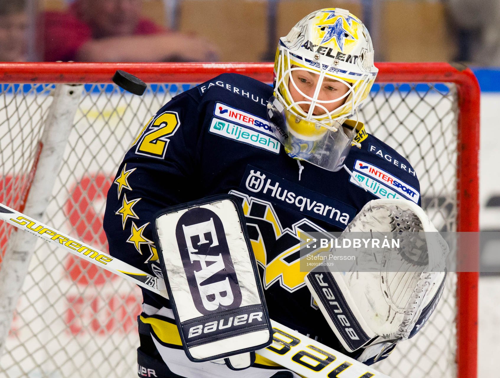 s målvakt Gustaf Wesslau