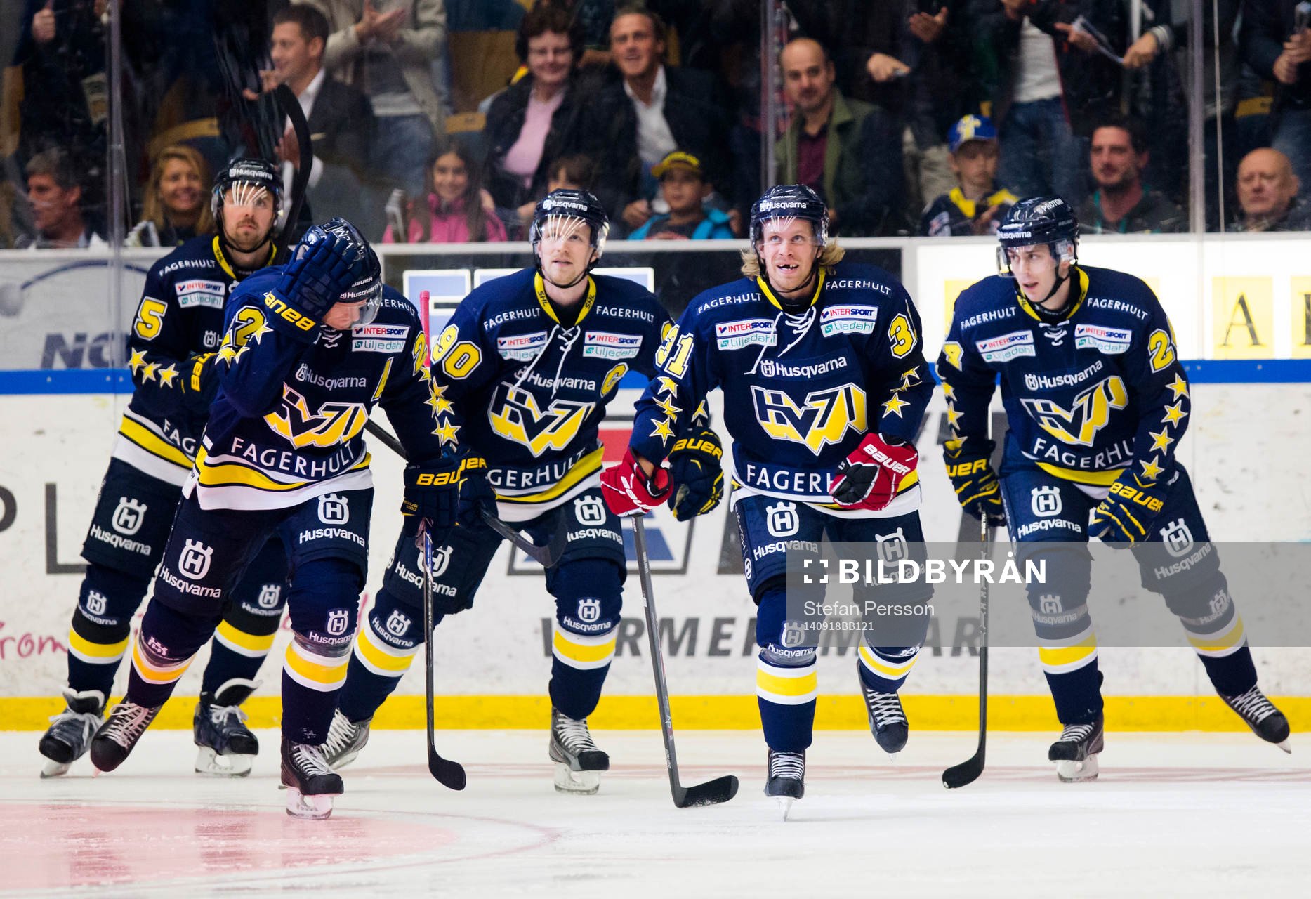 s Mattias Karlsson, David Petrasek, Ted Brithén, Mattias