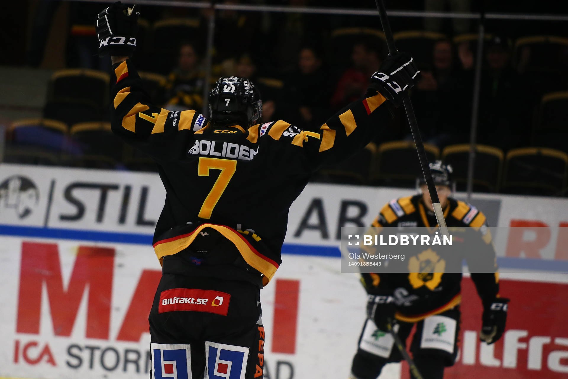 Skellefteås Kirill Kabanov jublar