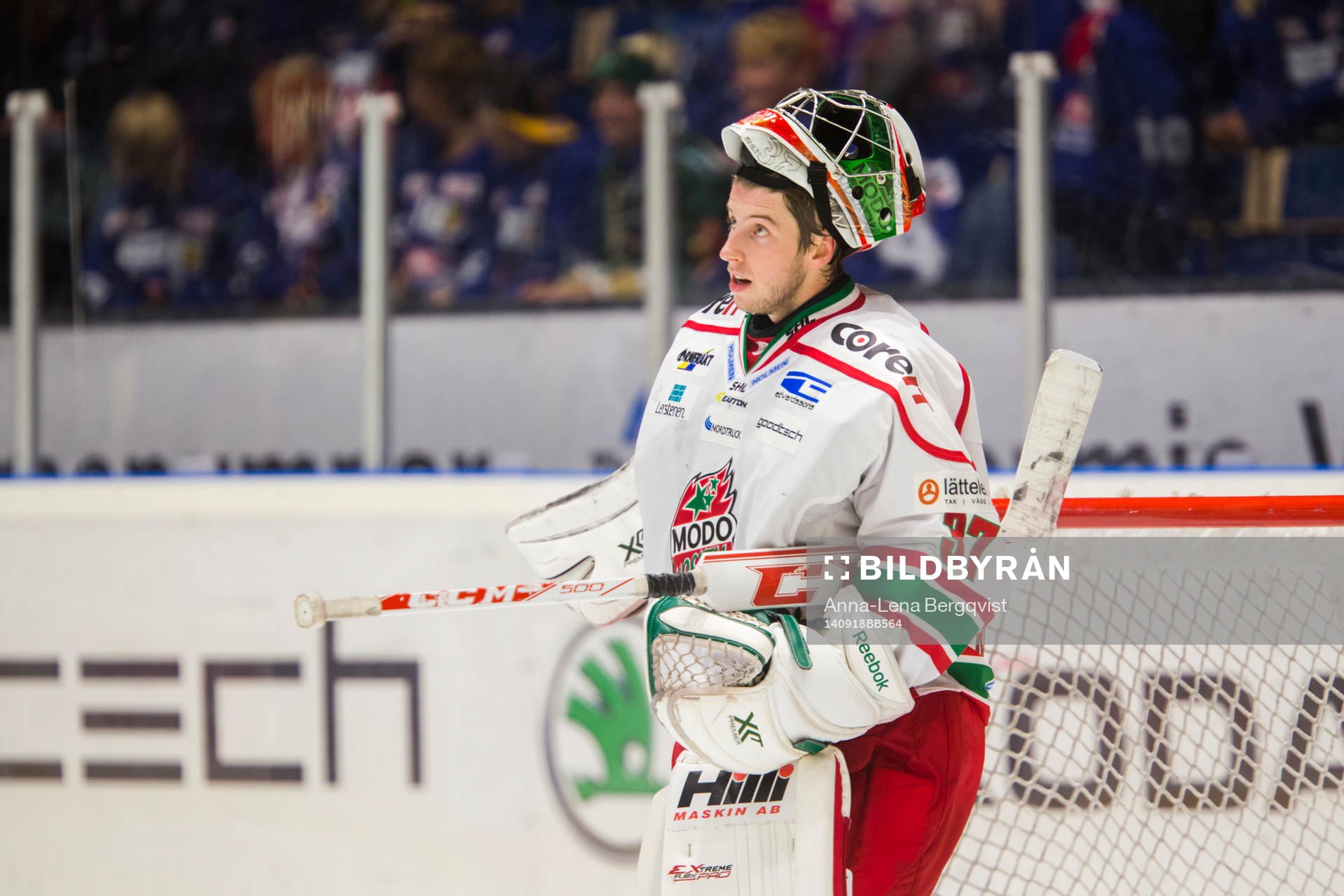 Färjestads Joakim Nygård skadas feer att ha åkt in i