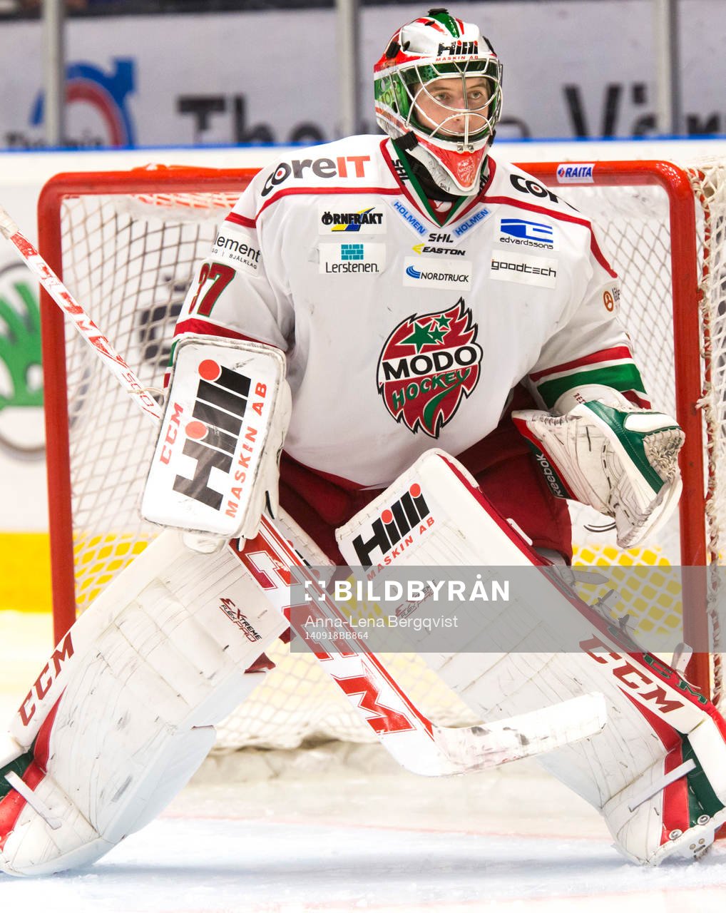 Modos målvakt Adam Reideborn