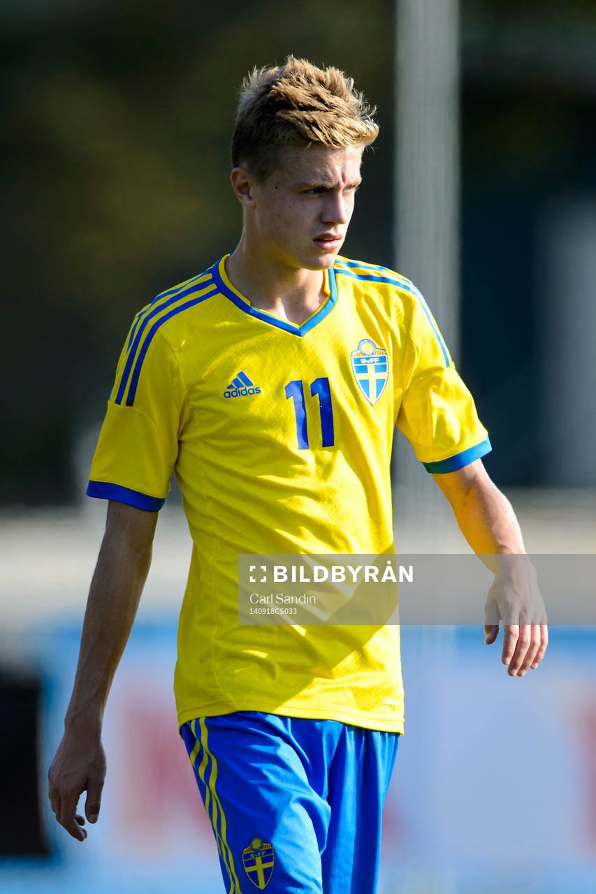 Sveriges Mattias Svanberg