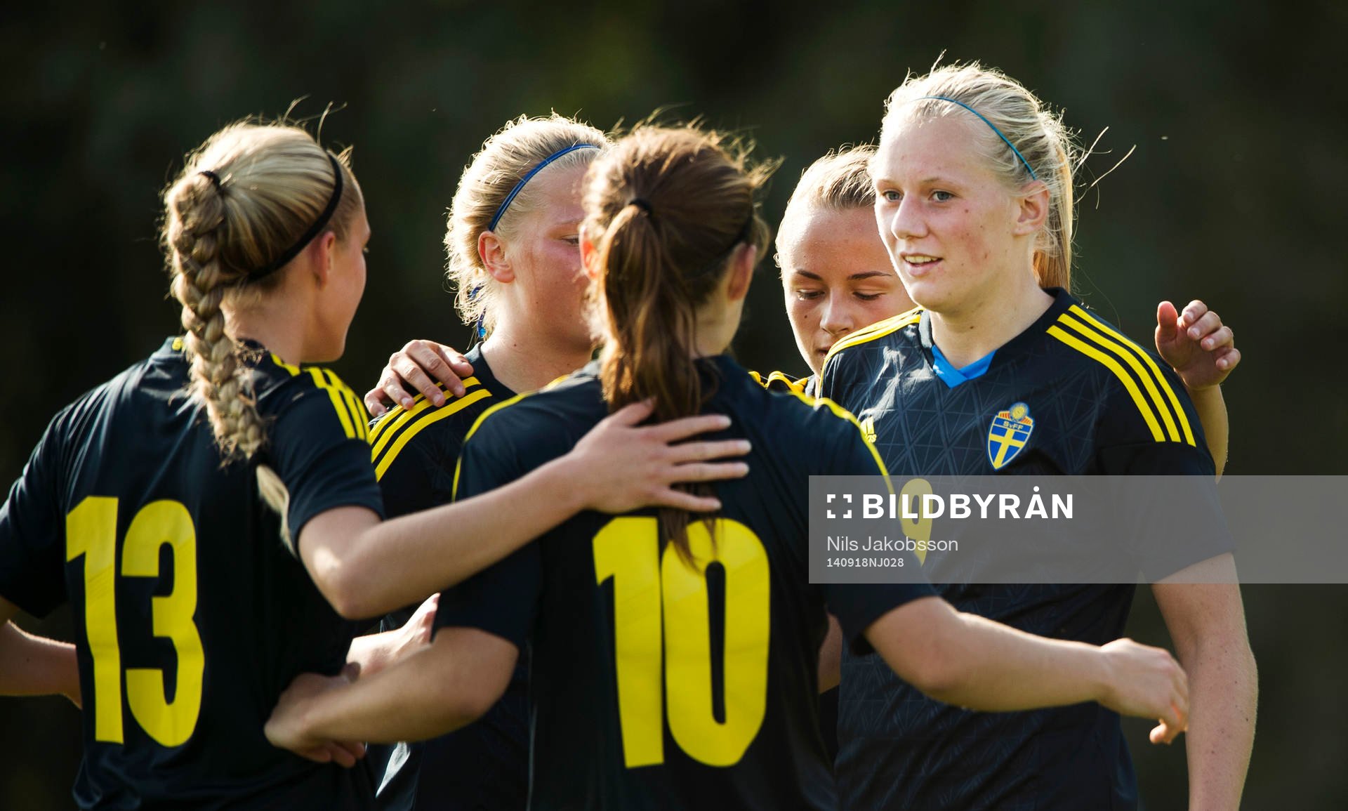 Sveriges Emma Stina Blackstenius  har gjort sitt tredje