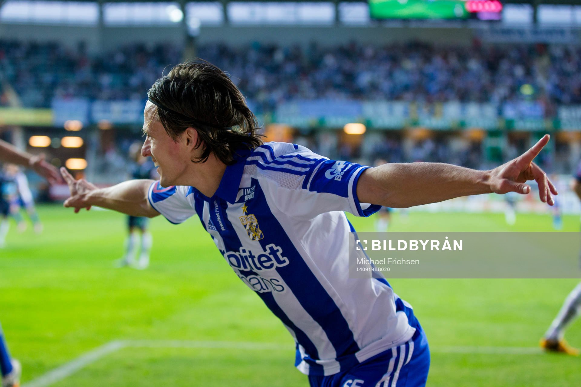 IFK Göteborgs Lasse Vibe jublar