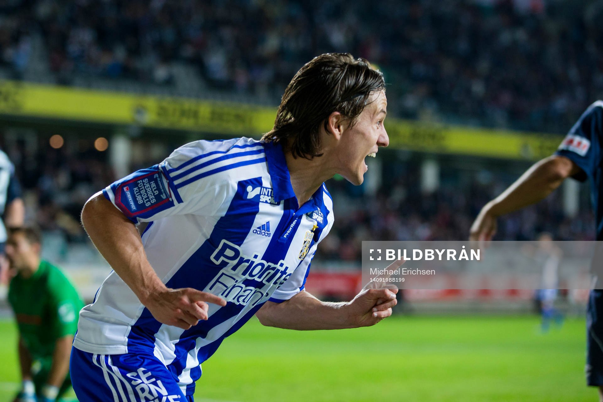 IFK Göteborgs Lasse Vibe jublar