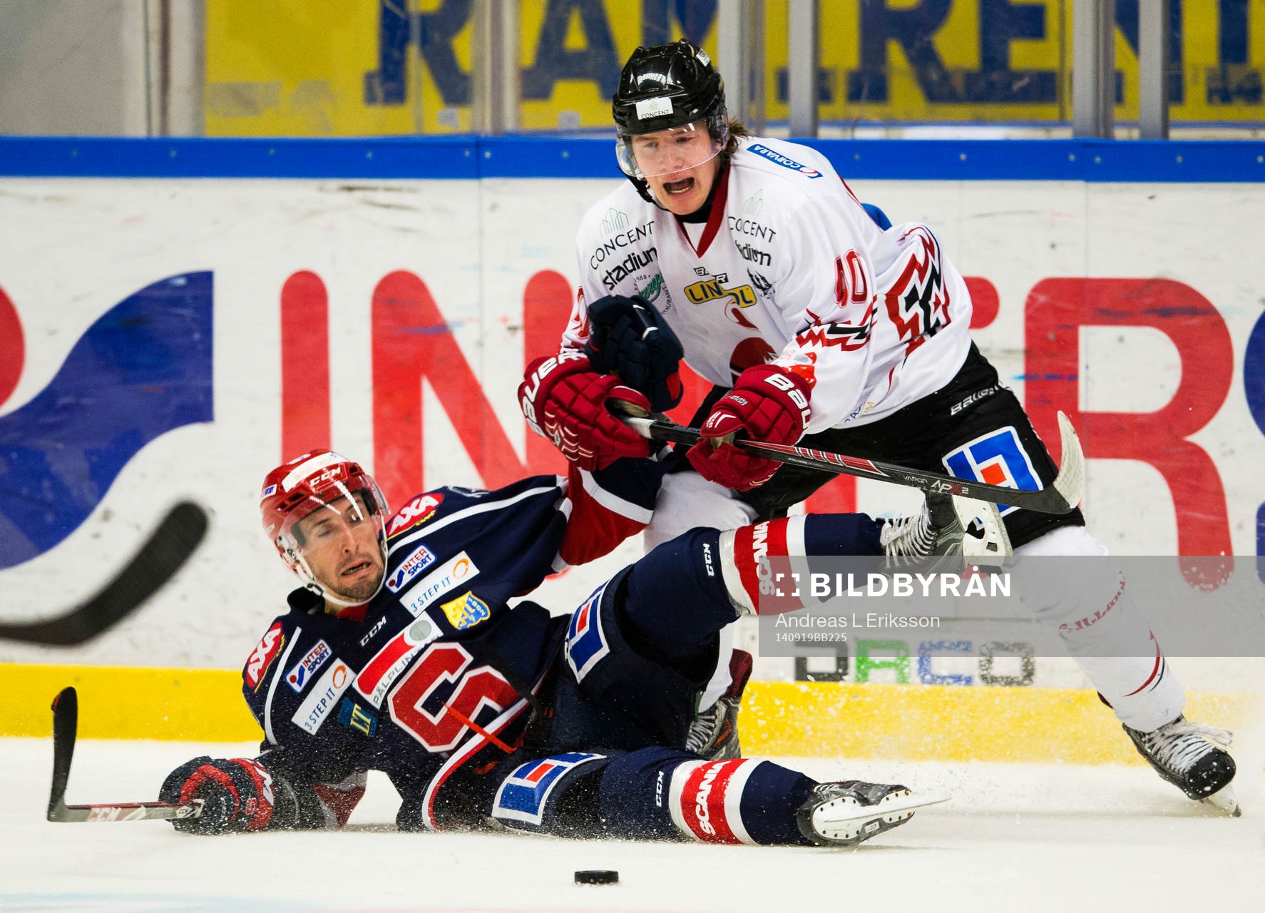 Södertäljes James Sixsmith och Vita Hästens Mattias