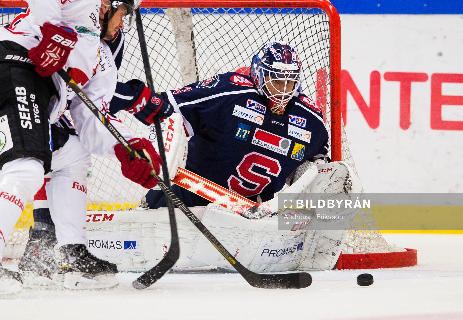 Södertäljes målvakt Sebastian Idoff