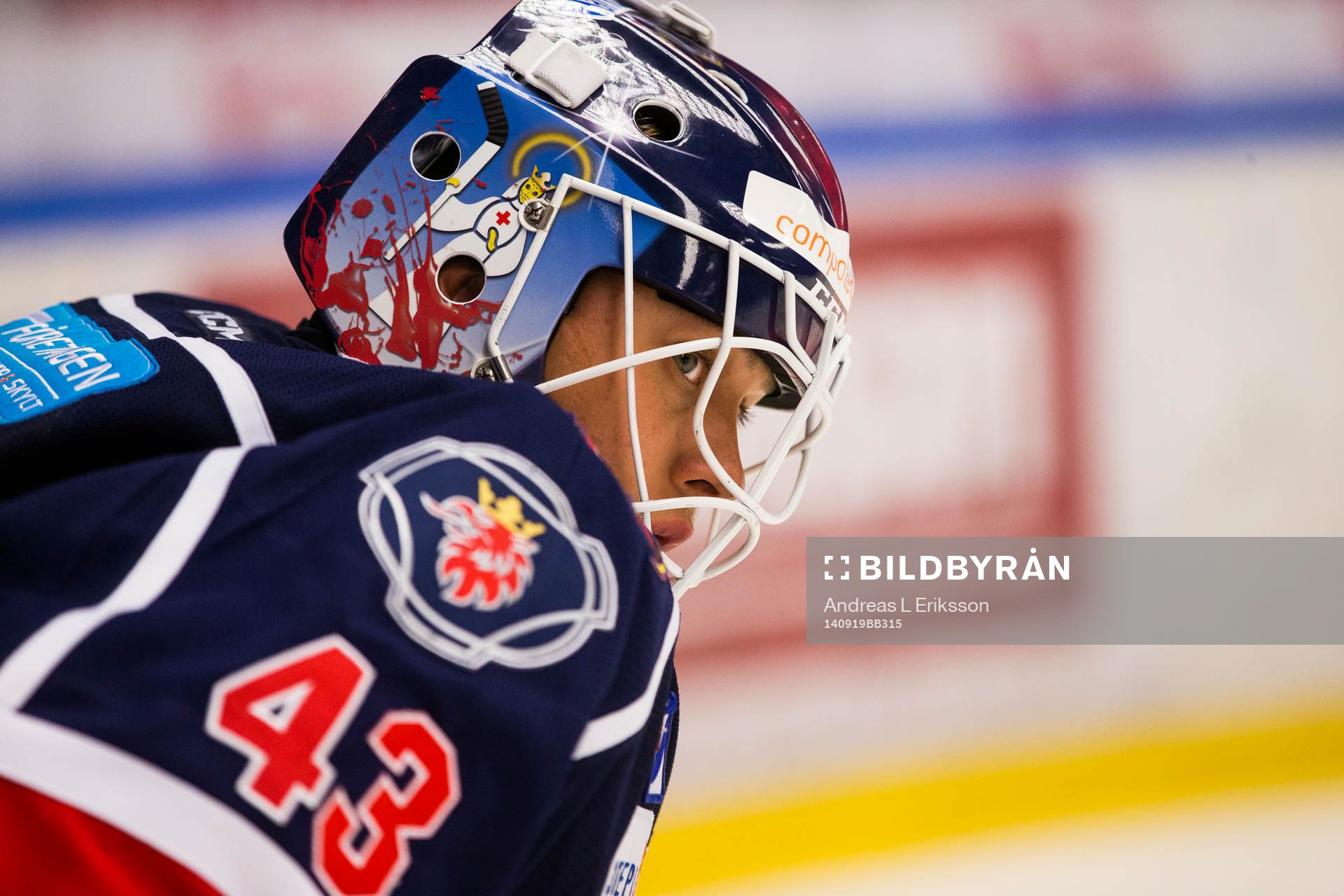 Södertäljes målvakt Sebastian Idoff