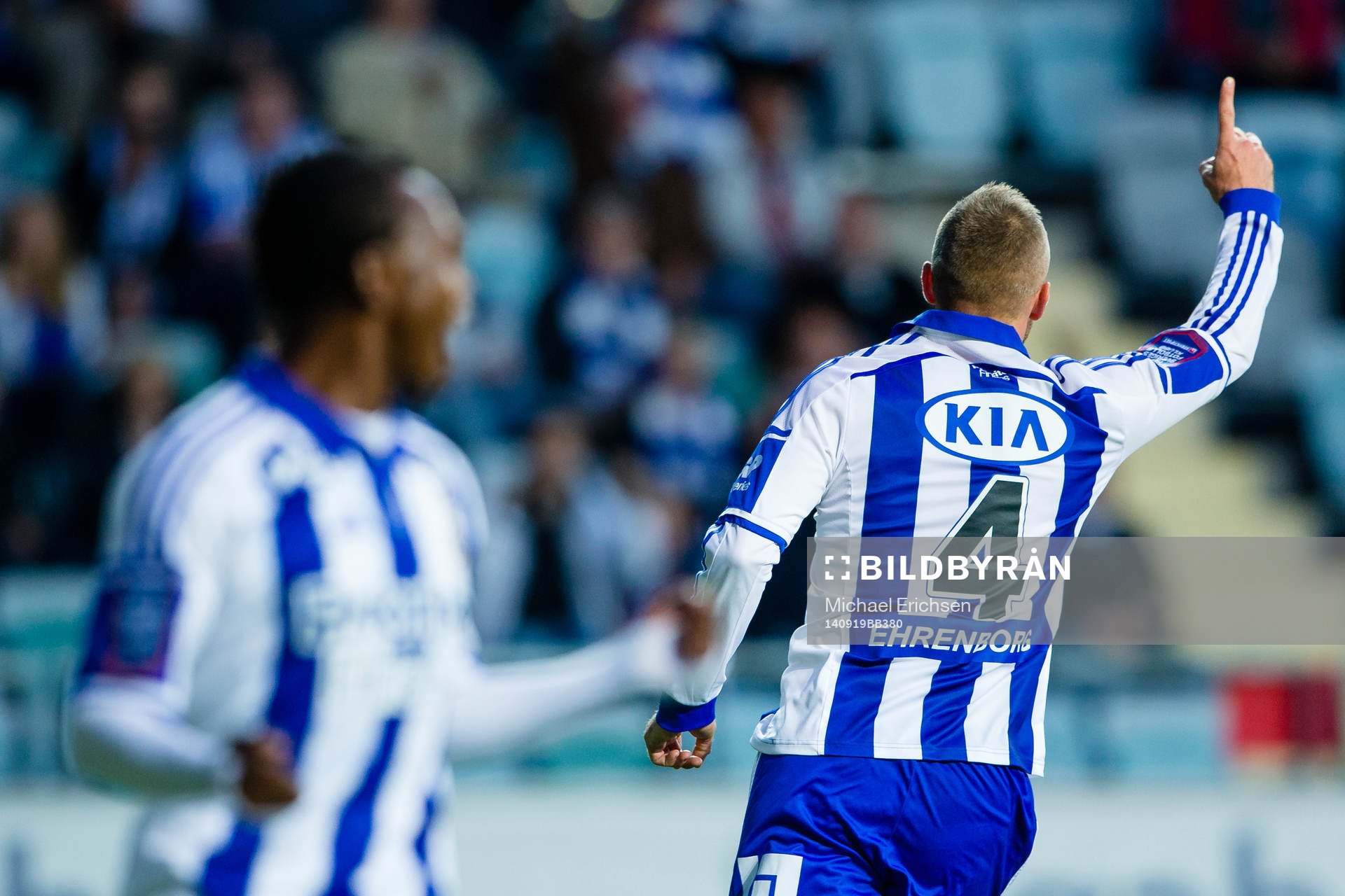 IFK Göteborgs Kjetil Waehler jublar