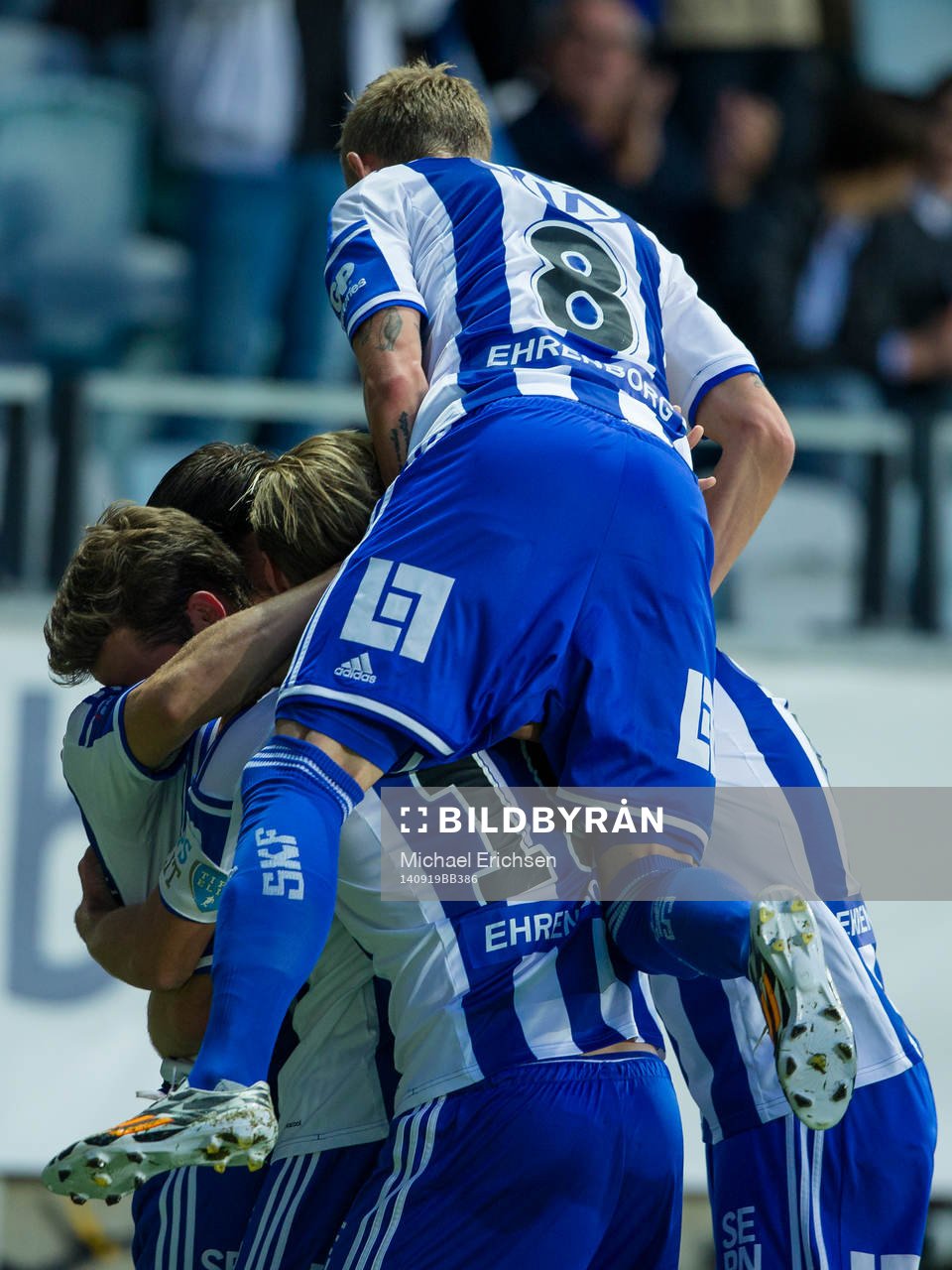 Jubel i IFK Göteborg