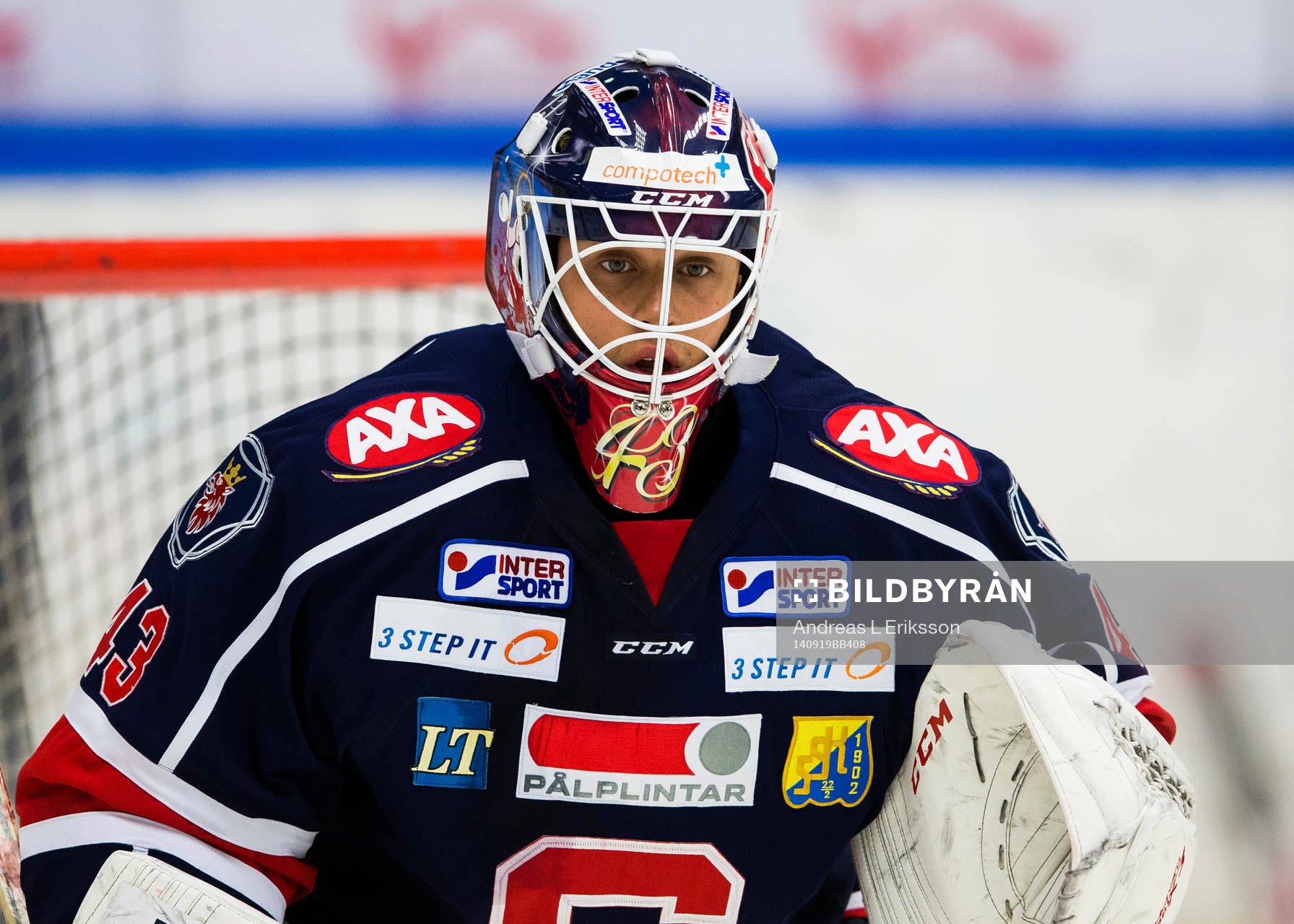 Södertäljes målvakt Sebastian Idoff