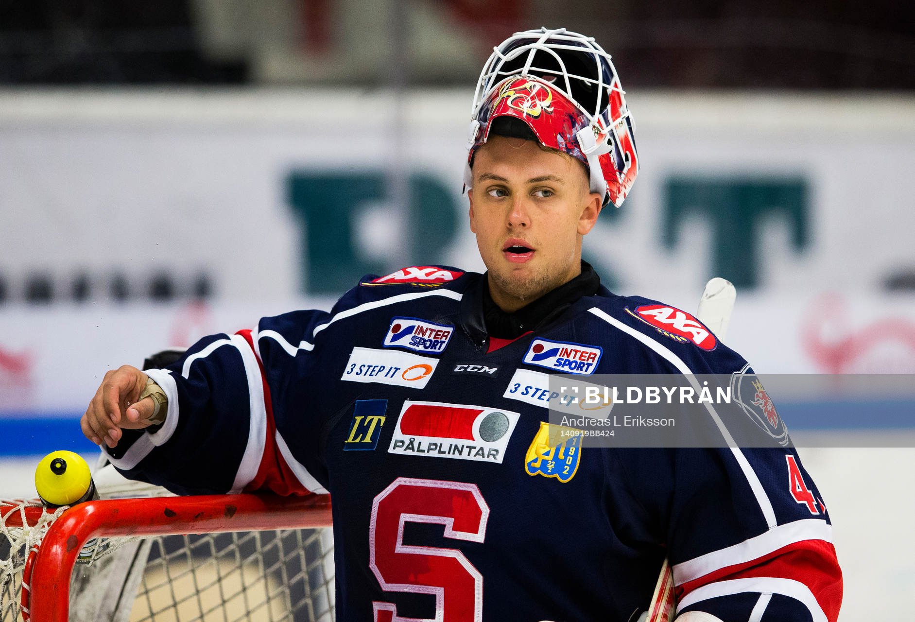 Södertäljes målvakt Sebastian Idoff
