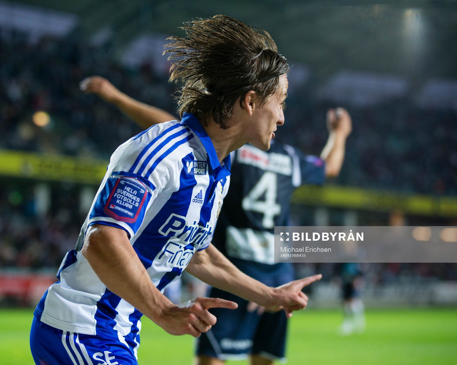 IFK Göteborgs Lasse Vibe jublar