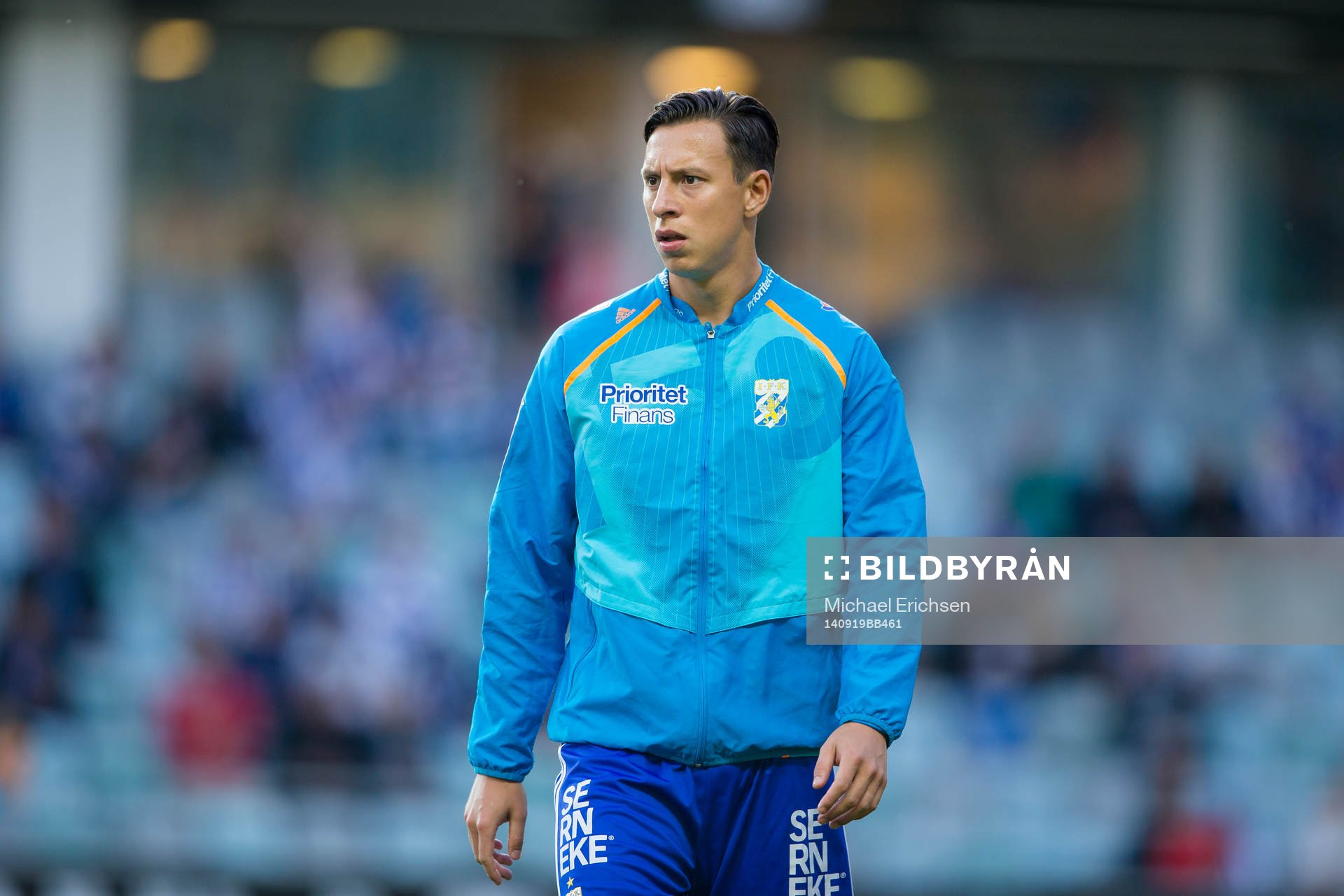 IFK Göteborgs Martin Smedberg-Dalence innan