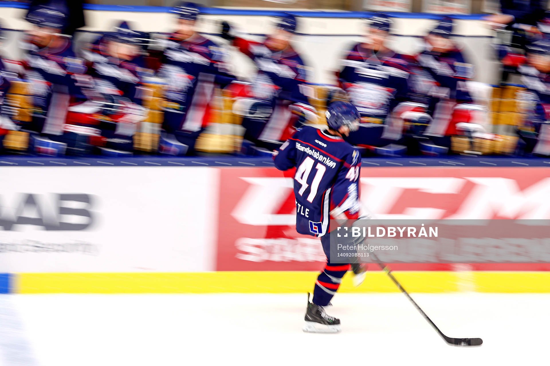 Linköpings Broc Litle jublar