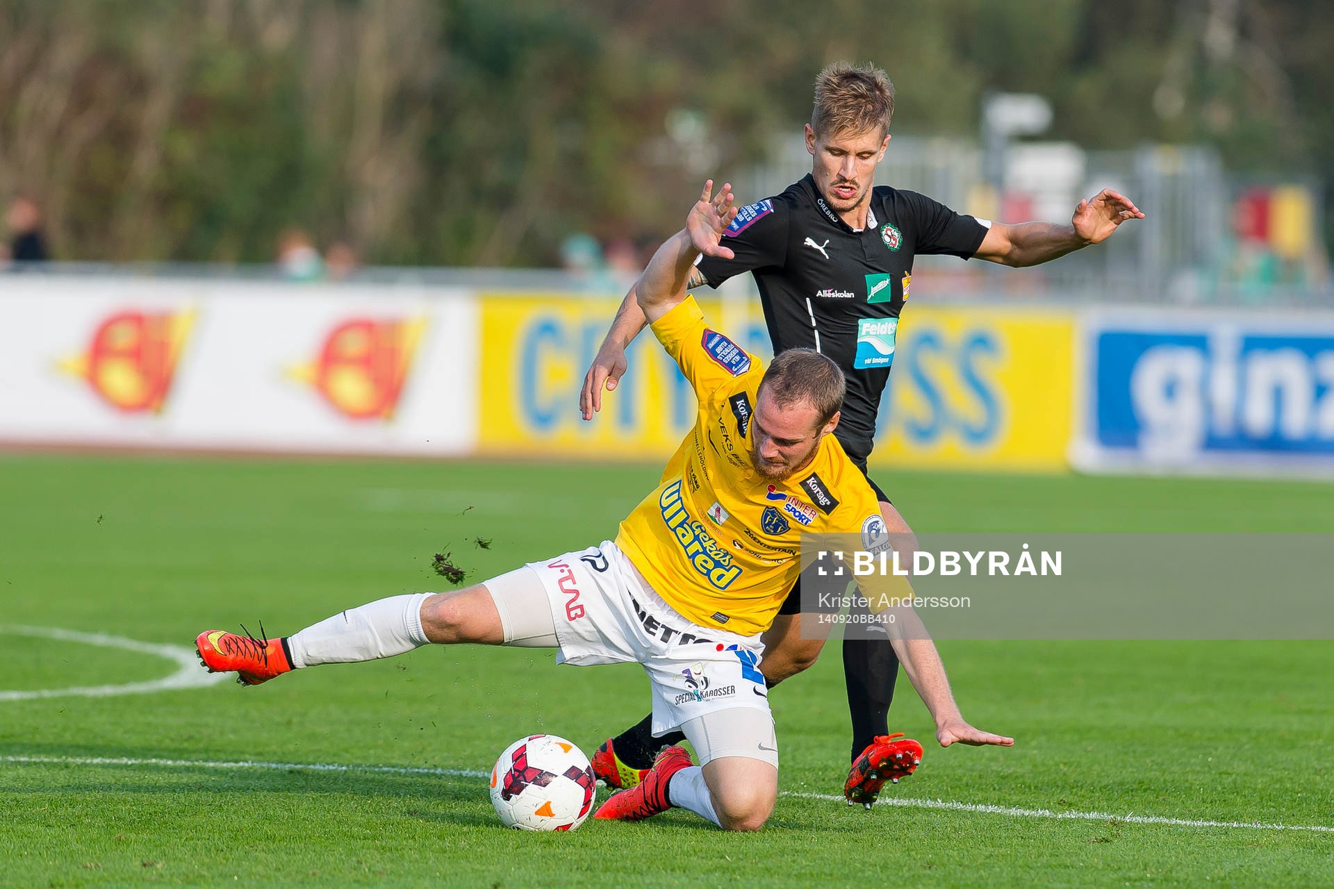 Falkenbergs Christoffer Carlsson och Örebros Daniel