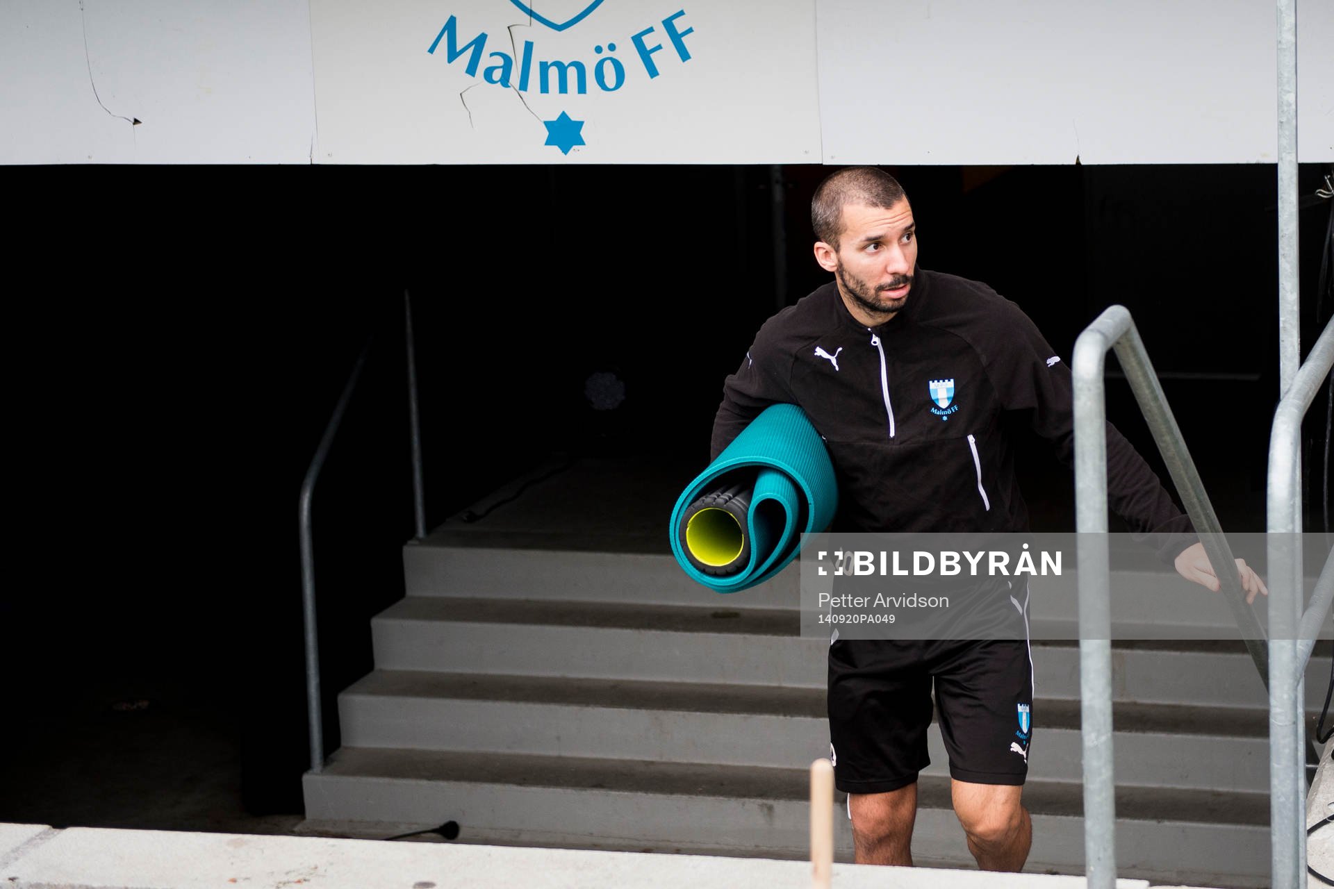 Malmö FFs skadade Guillermo Molins