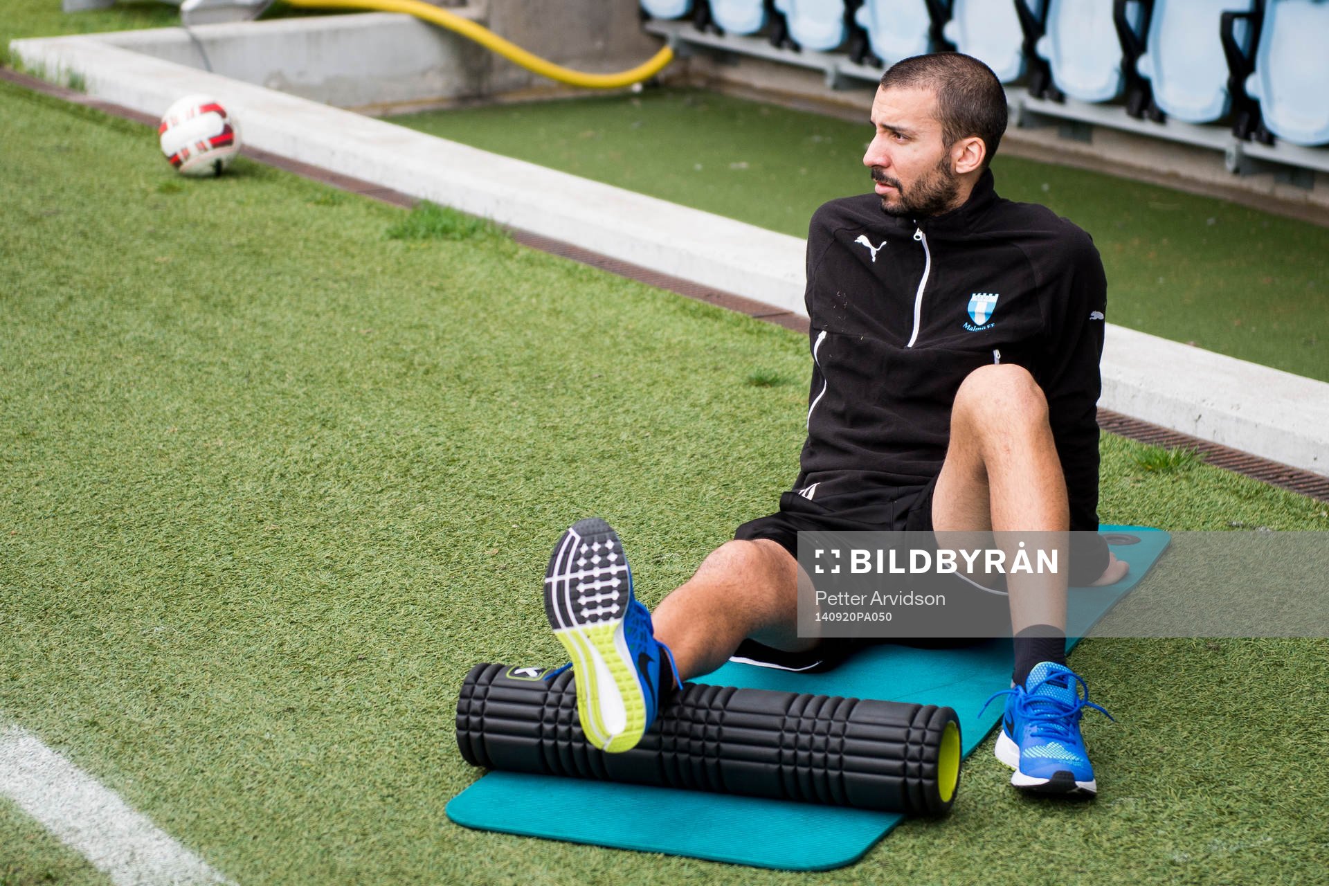 Malmö FFs skadade Guillermo Molins