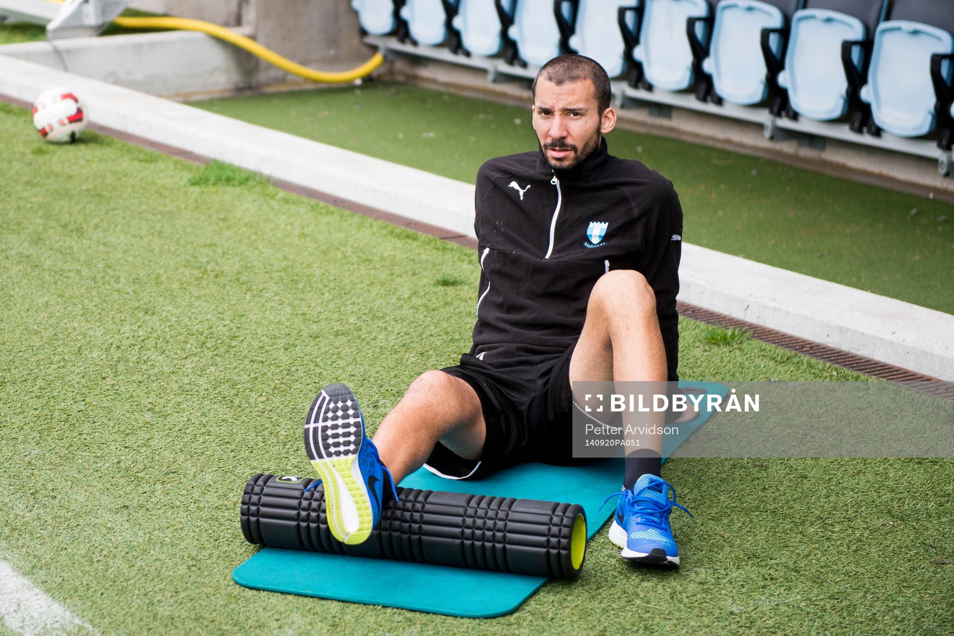 Malmö FFs skadade Guillermo Molins
