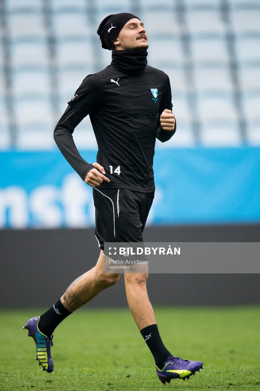 Malmö FFs Erik Johansson