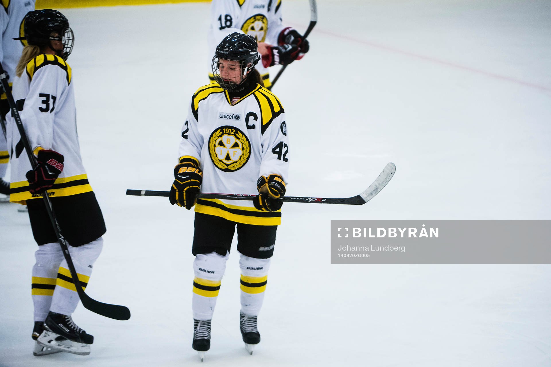 Brynäs Angelica Östlund deppar