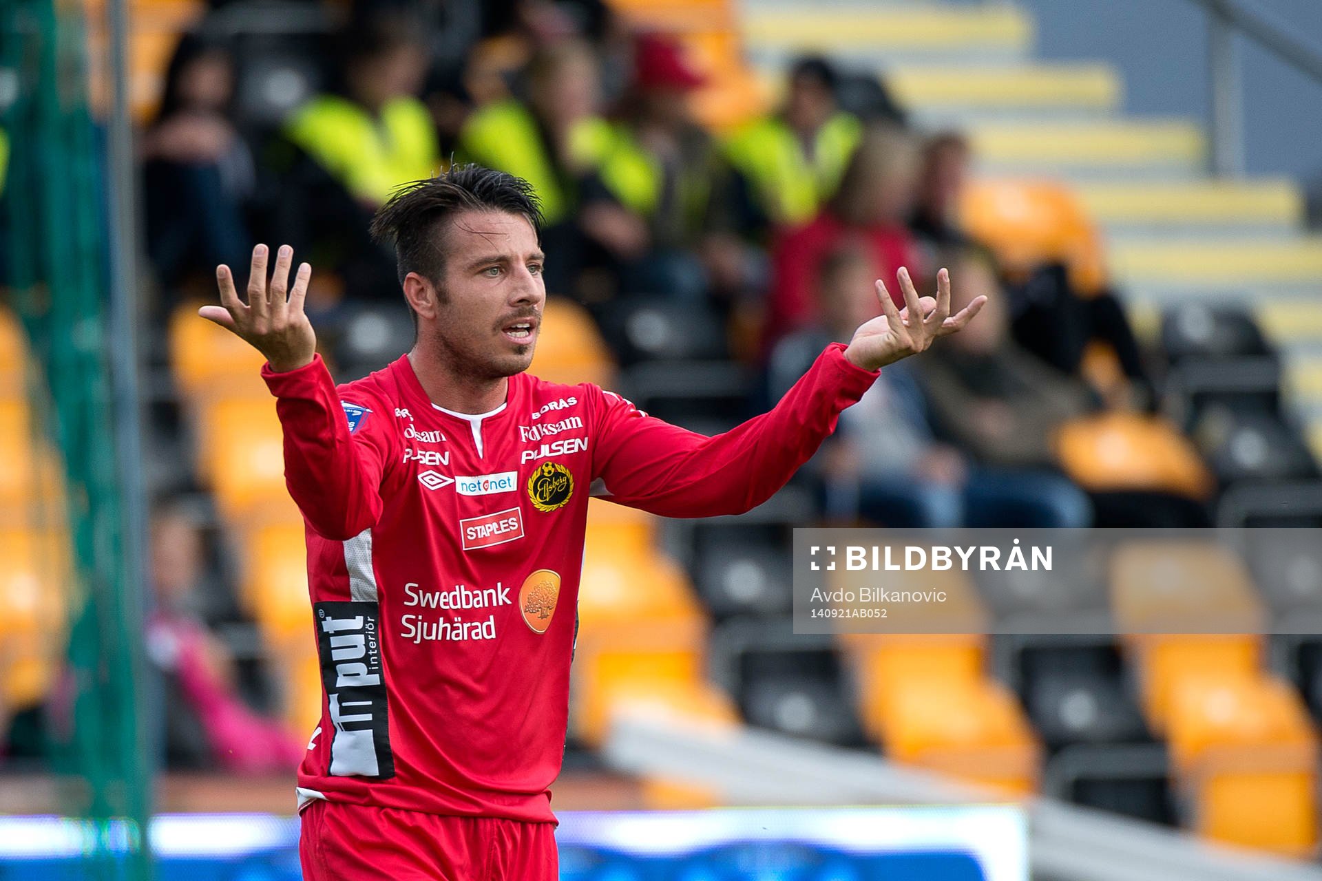 Elfsborgs Mikkel Beckmann missnöjd
