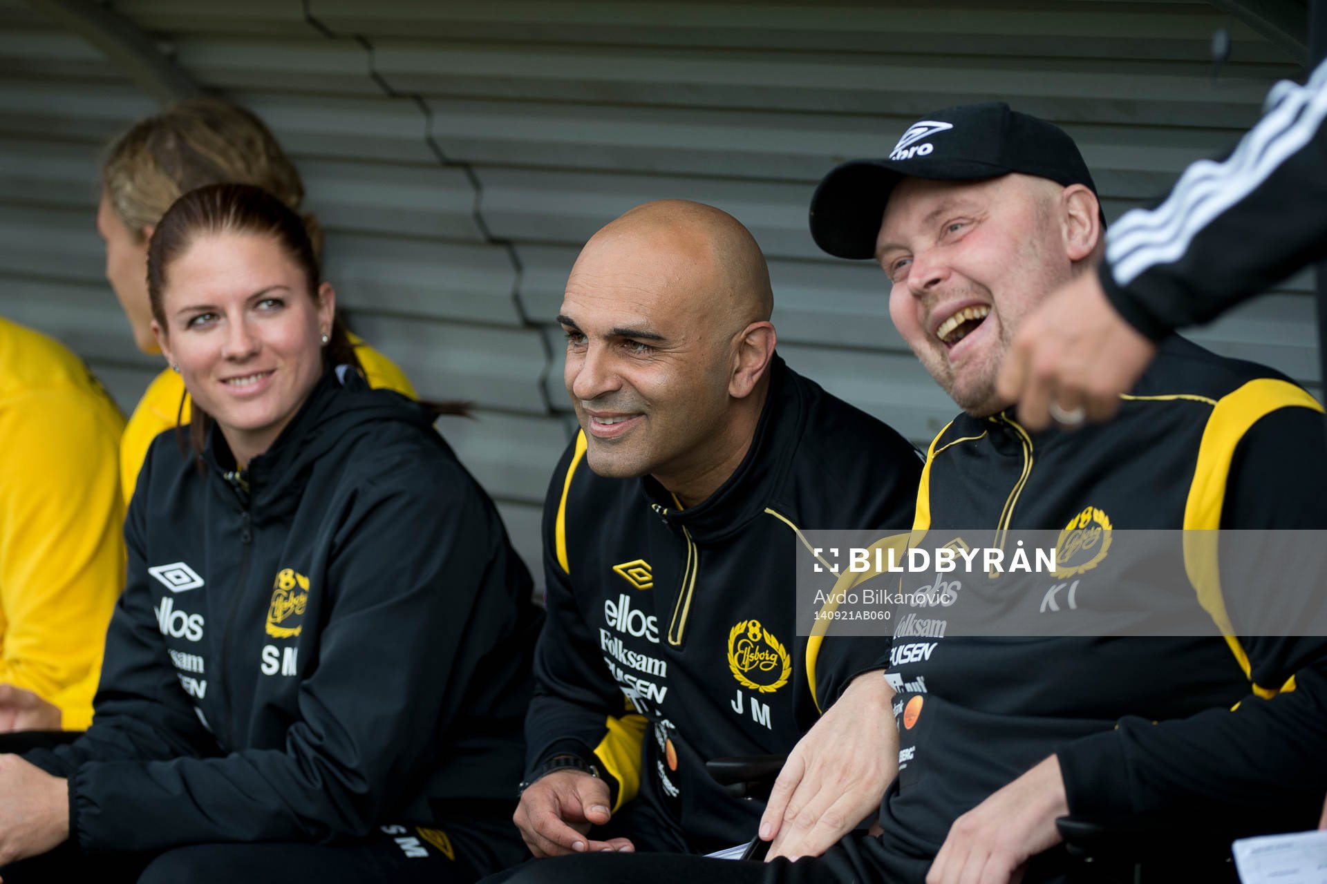Elfsborgs tränare Jan Mian och cancer sjuka Klas Ingesson