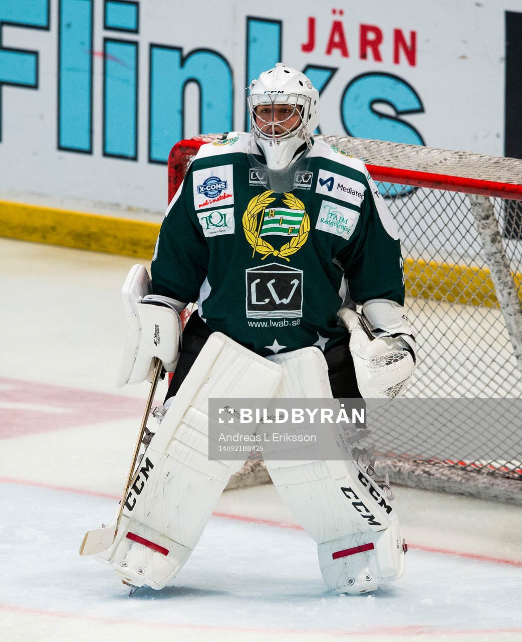 Hammarbys målvakt Josef Nilsson