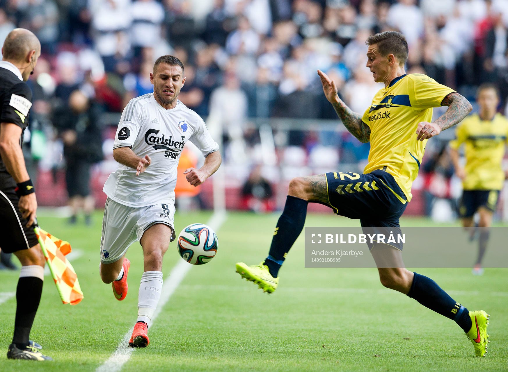 Bashkim Kadrii, FCK and Daniel Agger, BIF