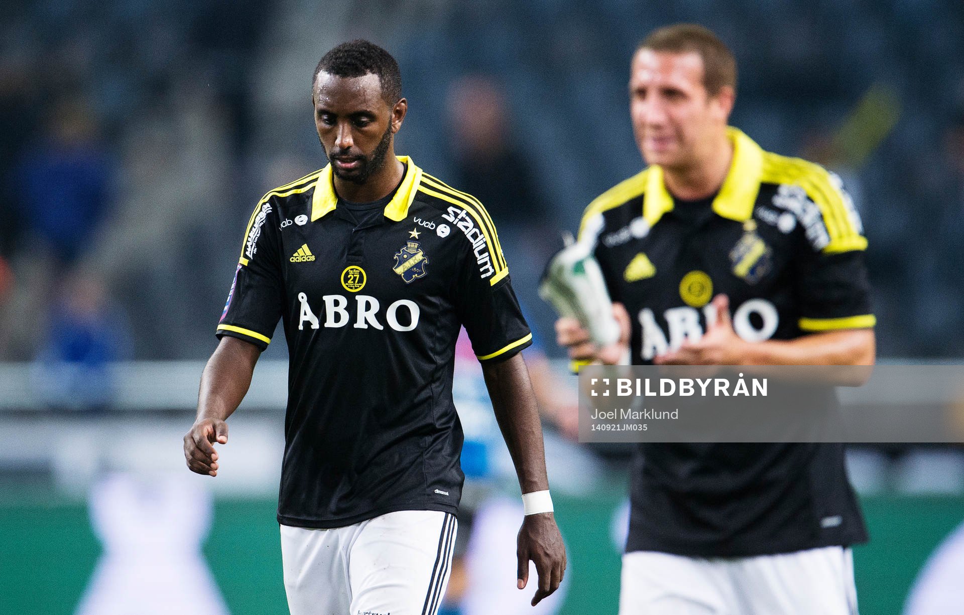 s Henok Goitom och Kenny Pavey deppar