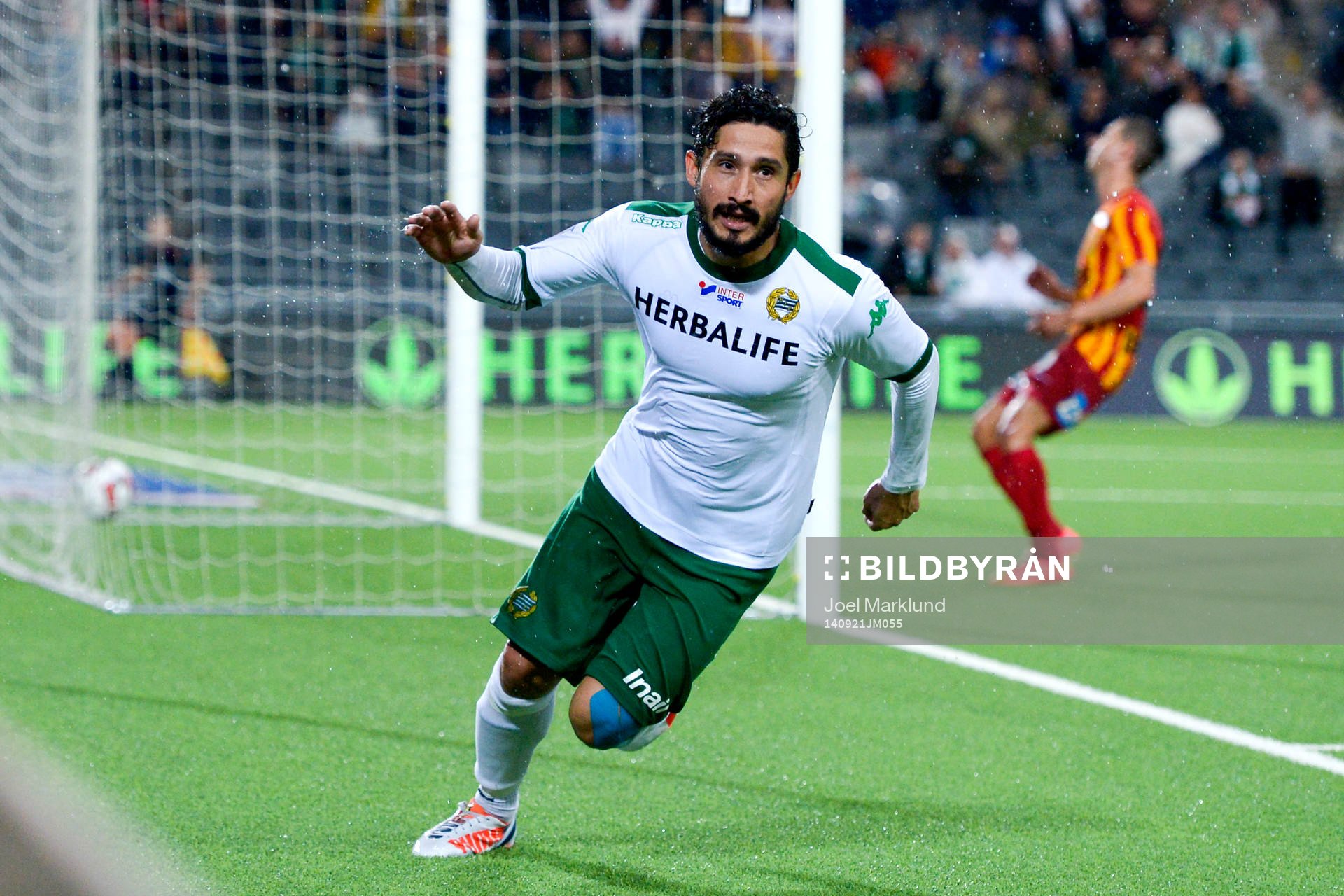 Hammarbys Pablo Pinones-Arce jublar