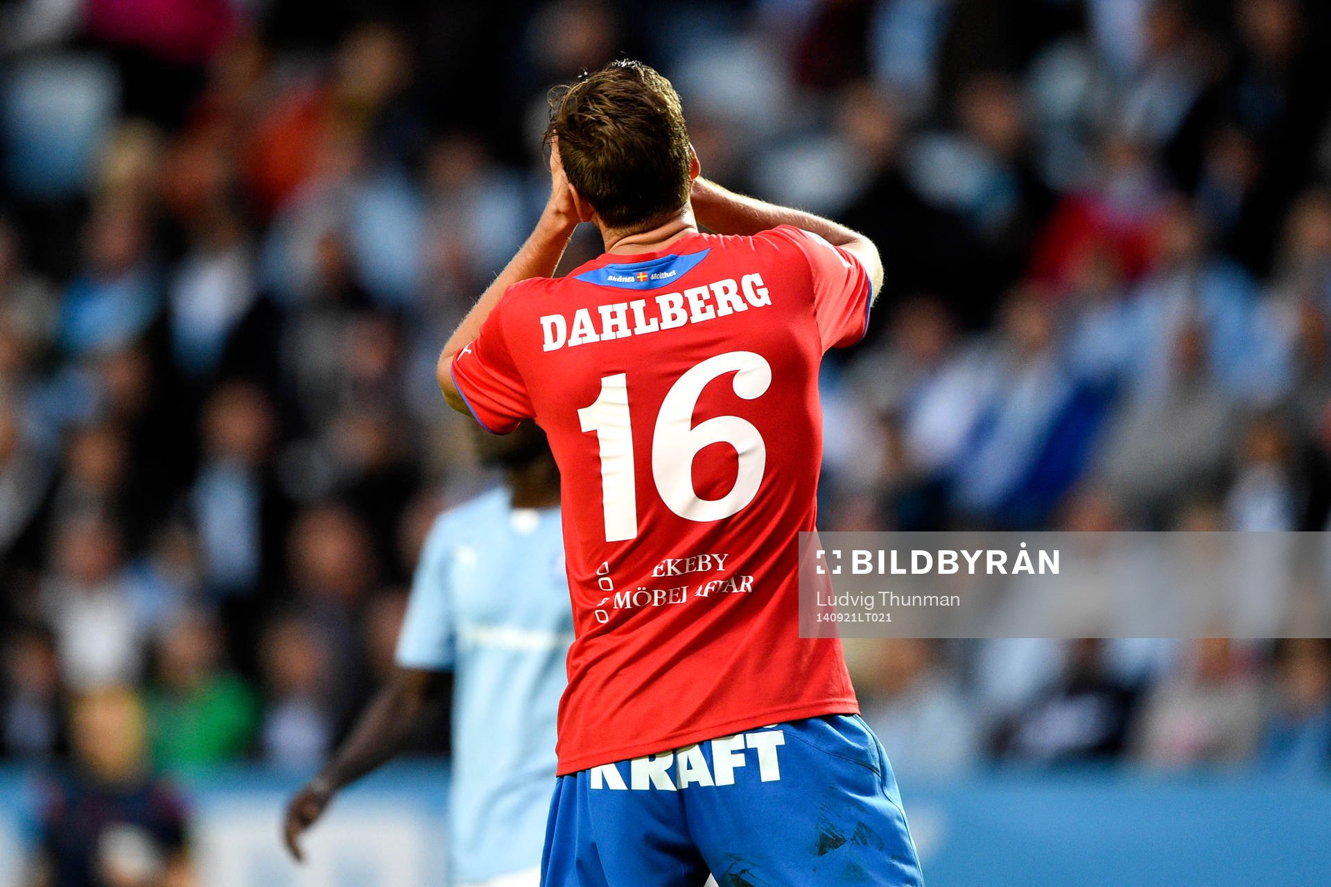 Helsingborgs Mikael Dahlberg deppar