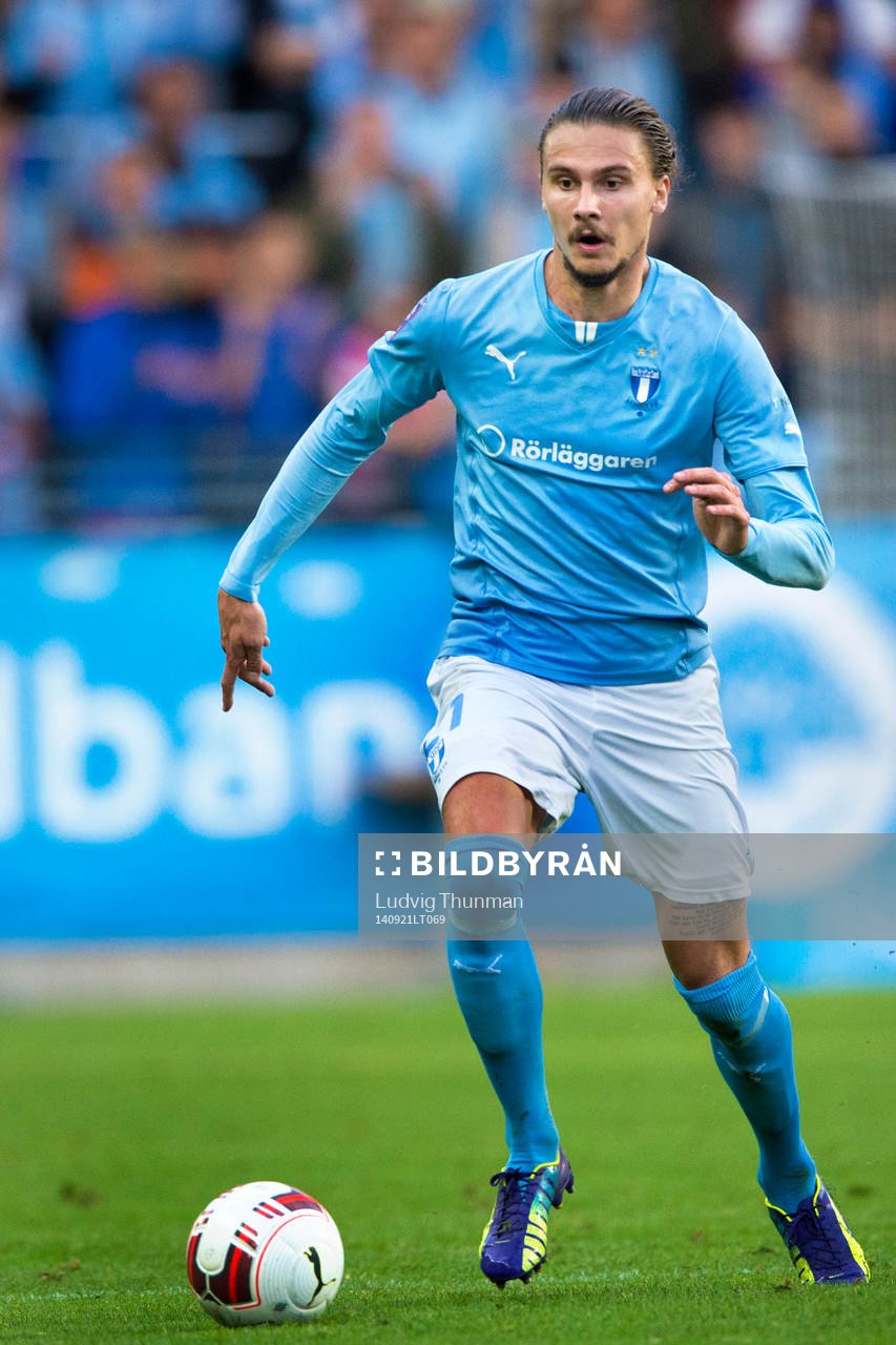 Malmö FFs Erik Johansson