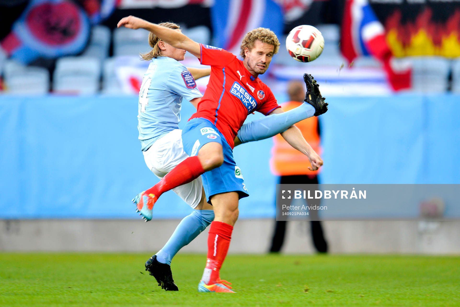 Helsingborgs Christoffer Andersson och Malmö FFs Simon