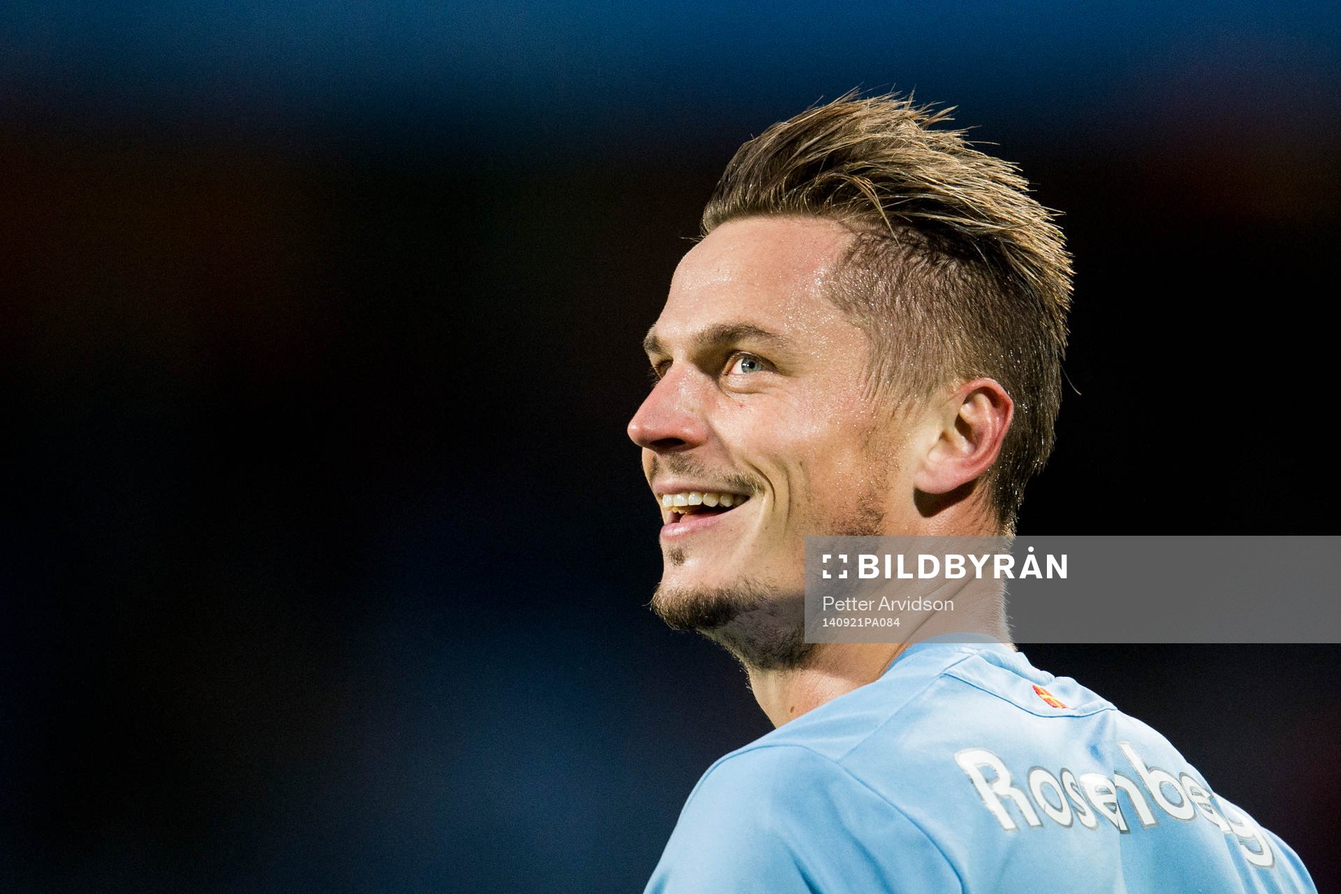 Malmö FFs Markus Rosenberg jublar