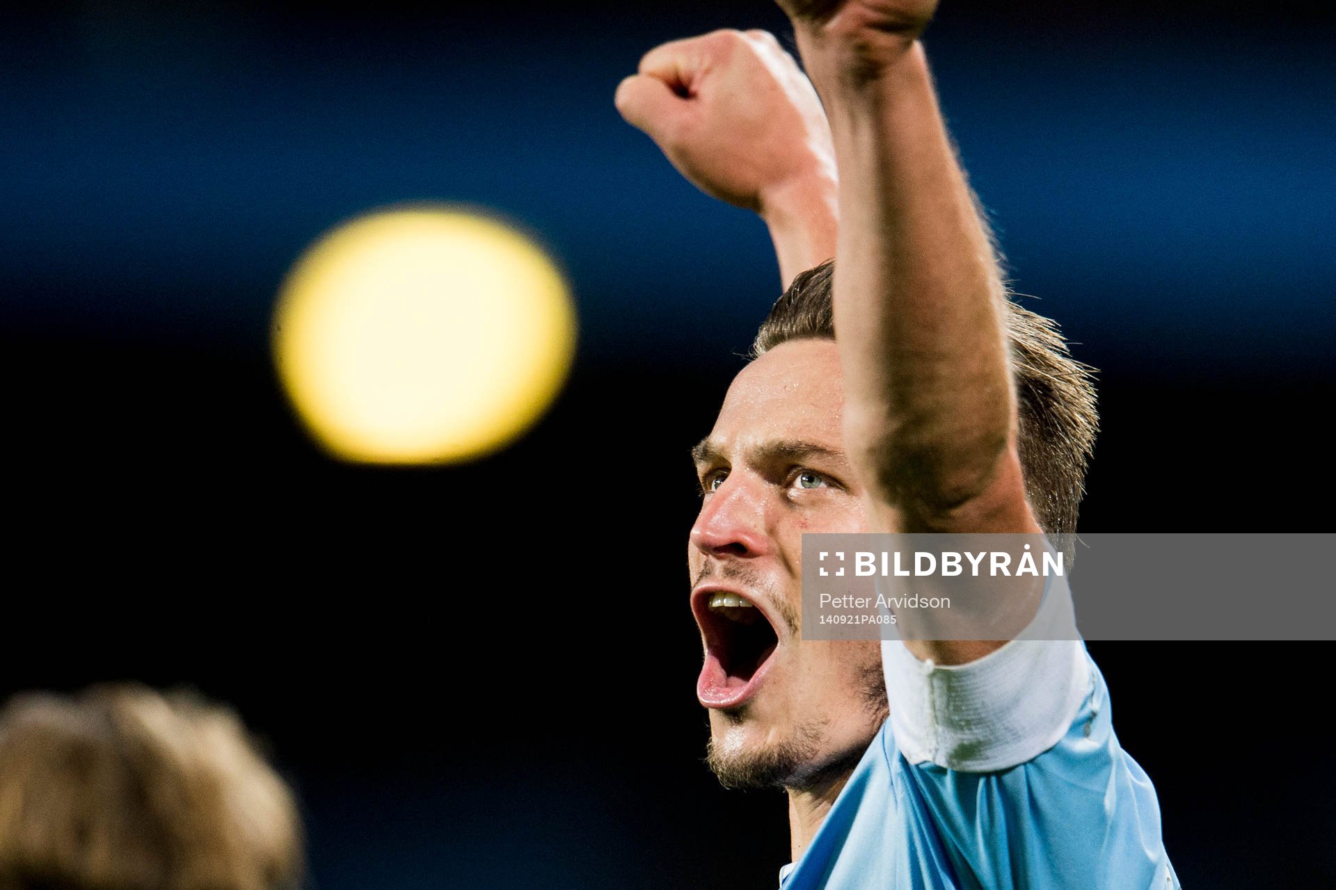Malmö FFs Markus Rosenberg jublar