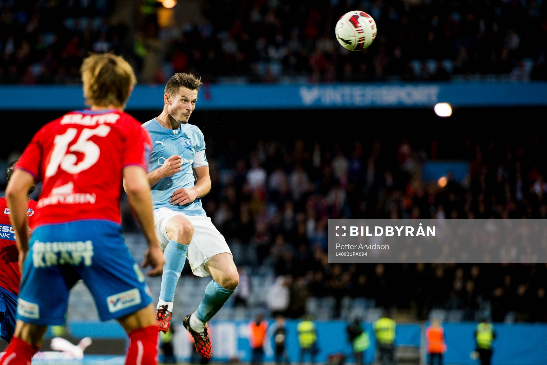 Malmö FFs Markus Rosenberg nickar