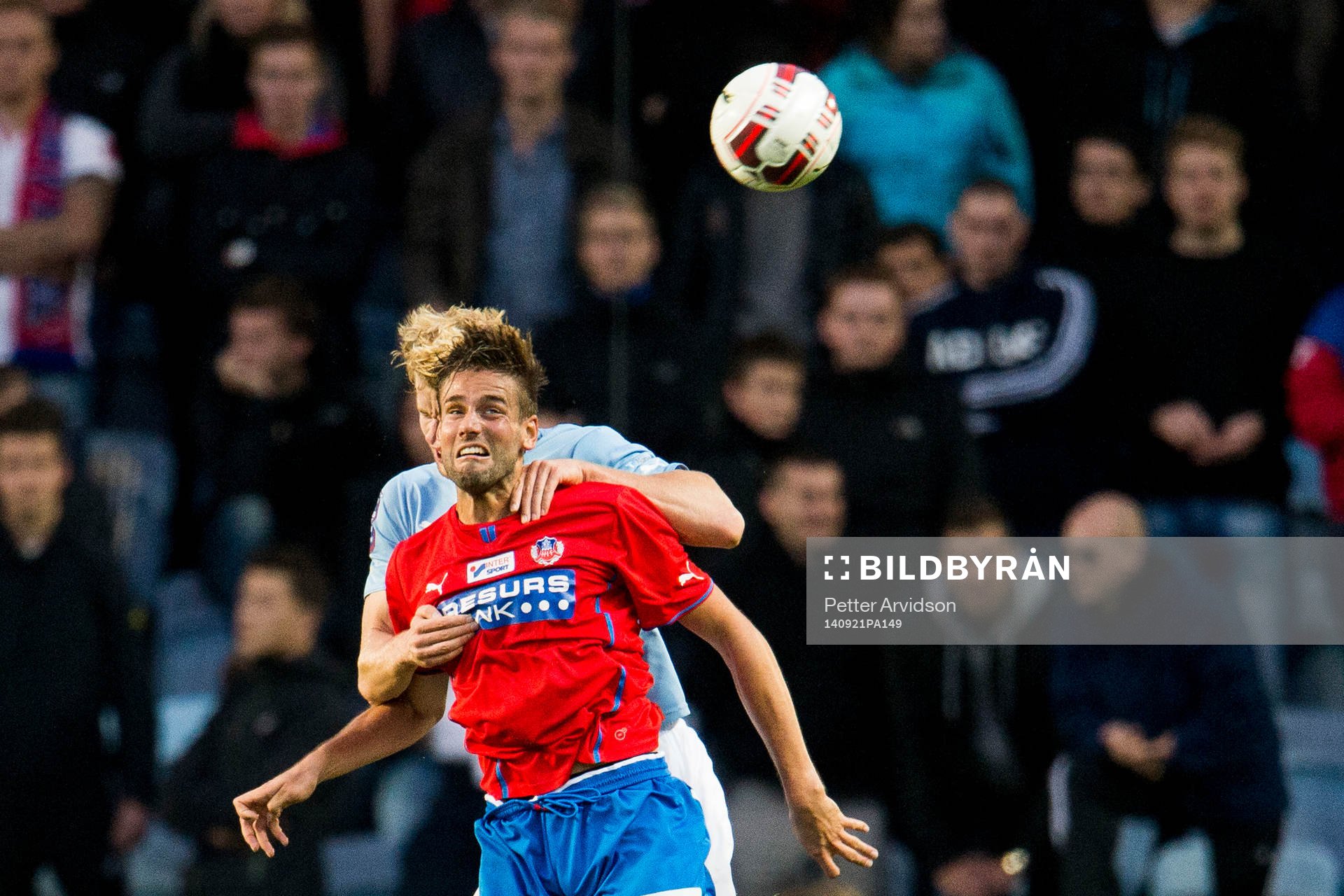 Helsingborgs Mikael Dahlberg i nickduell med Malmö FFs